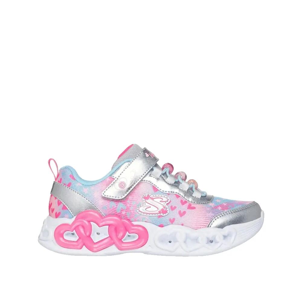 Skechers Infinite Heart Lights - Heart Jewels Argent/Multi 2/5