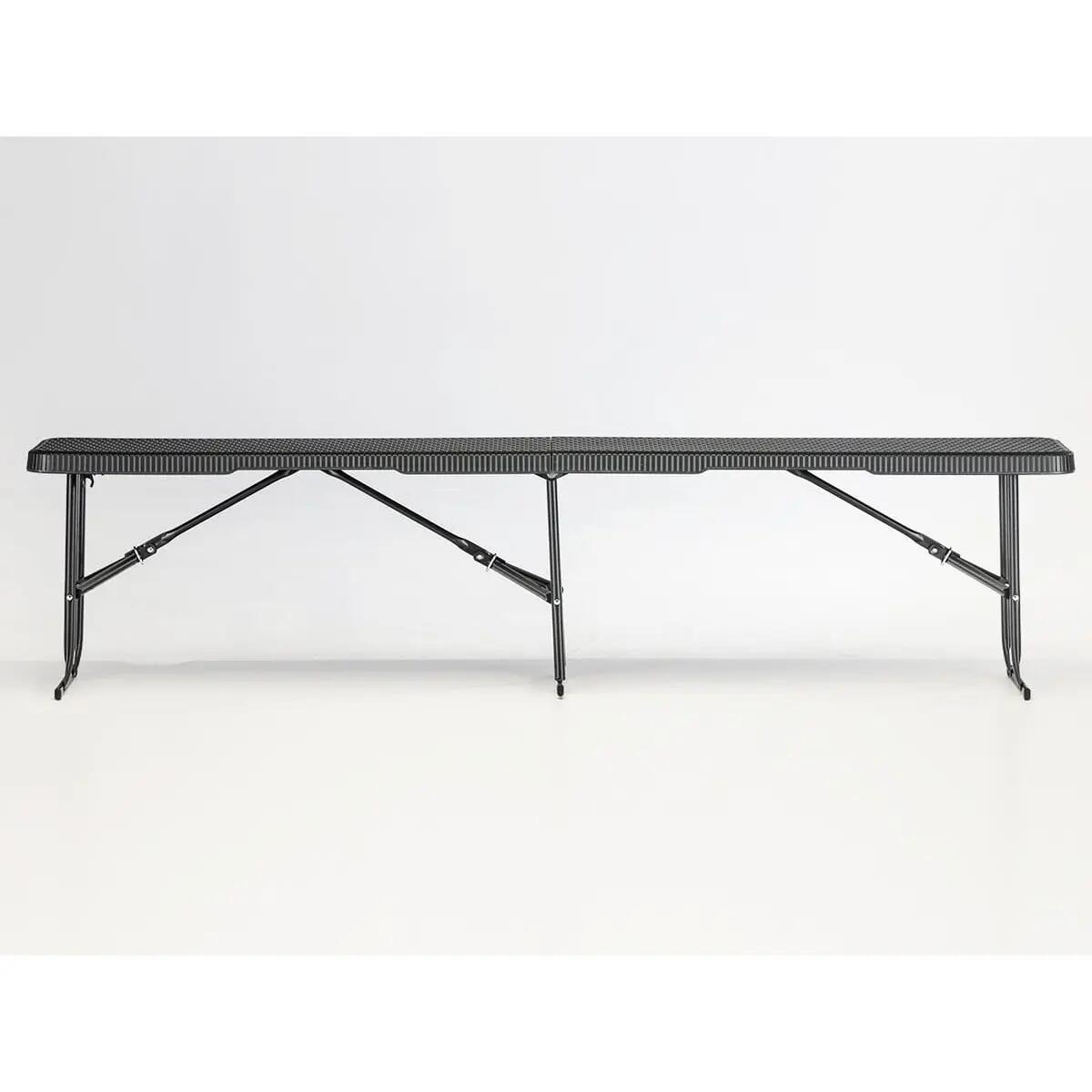 Set 2x bancos plegables - Masi - hasta 300 kg capacidad carga - 180×23×43cm(2x) 4/14