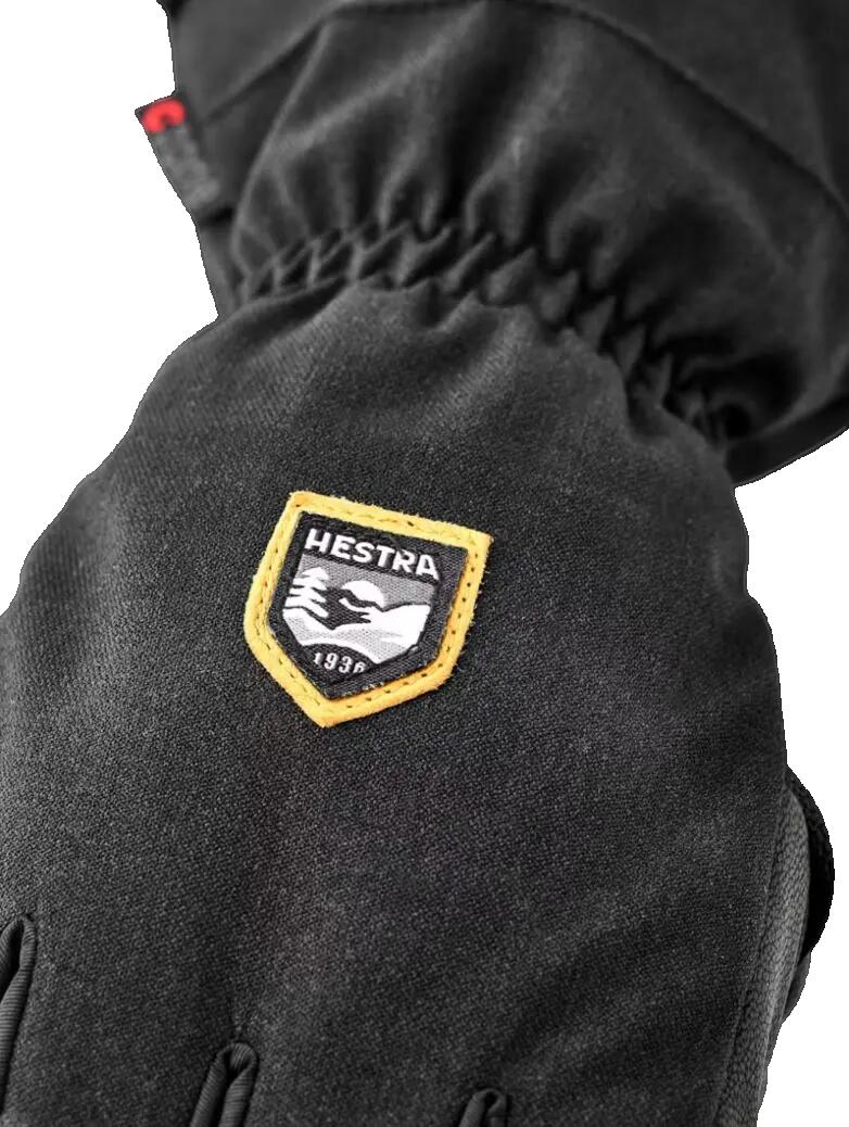 Hestra CZone Mountain 5 Finger Black 3/5