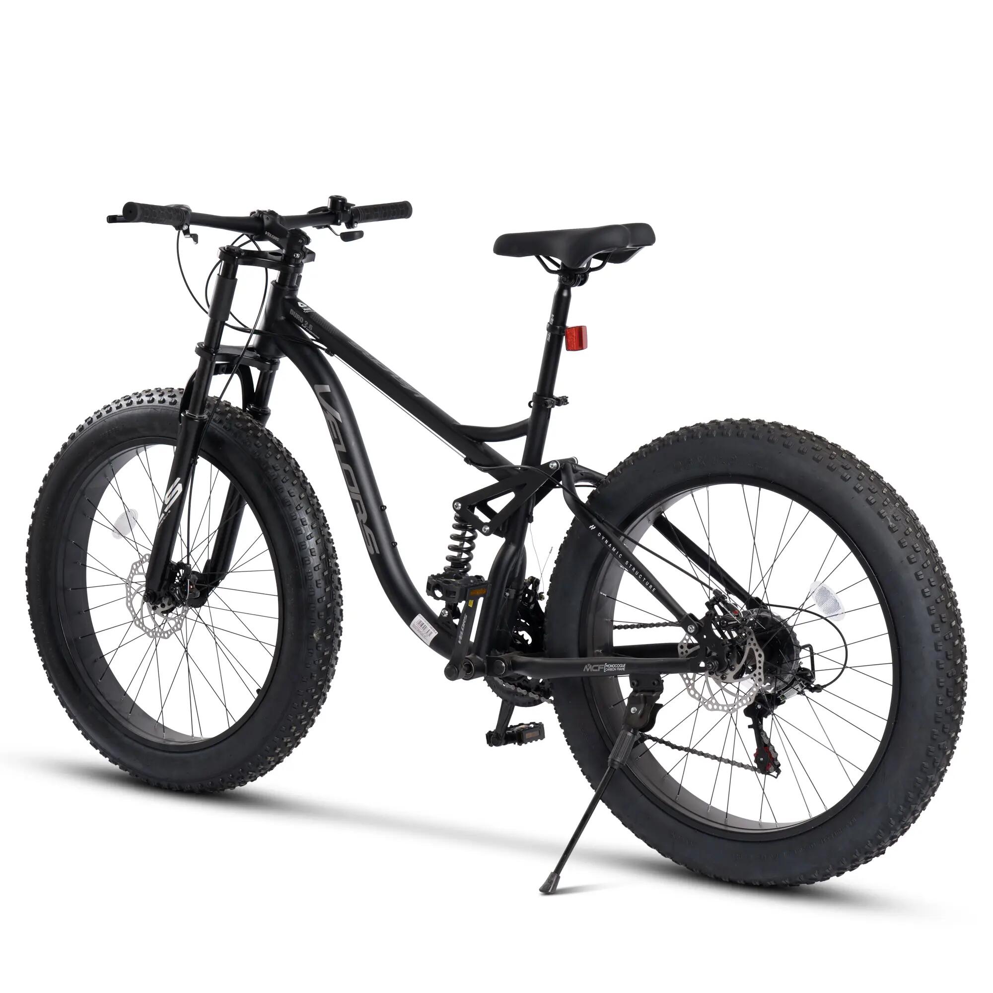 Bicicletă MTB cu suspensie integrala Duro 21v Negru/Gri 2/9