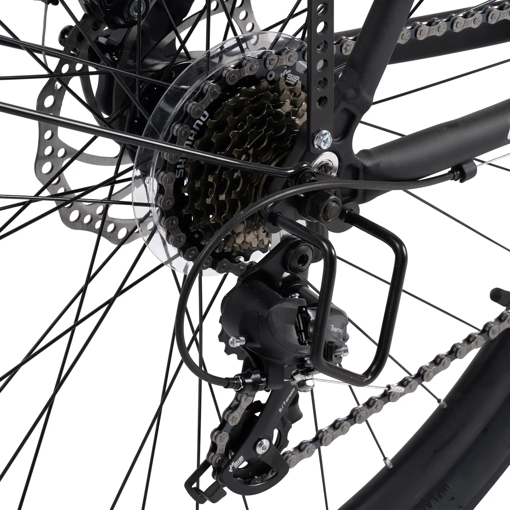 Bicicletă MTB cu suspensie integrala Altay 21v Negru/Gri 6/8
