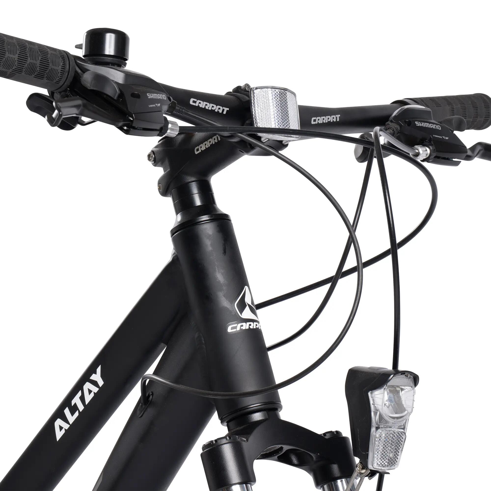 Bicicletă MTB cu suspensie integrala Altay 21v Negru/Gri 4/8