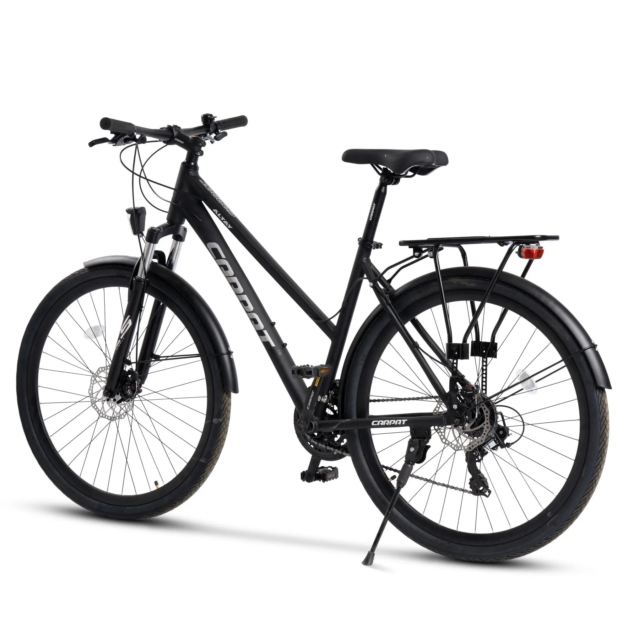 Bicicletă MTB cu suspensie integrala Altay 21v Negru/Gri 2/8