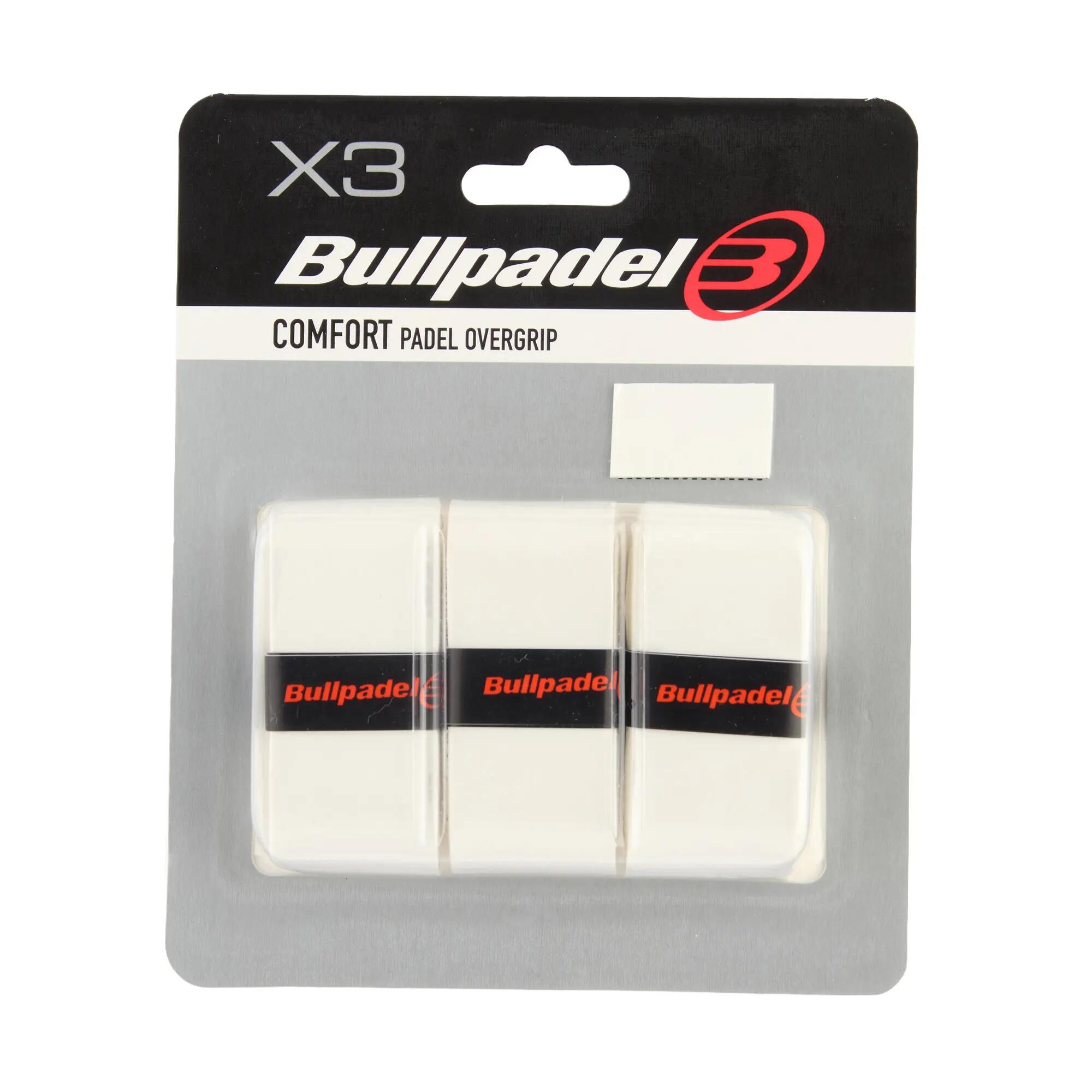 Overgrips Bullpadel 3 Unités Gb-1200 Blancs 2/2