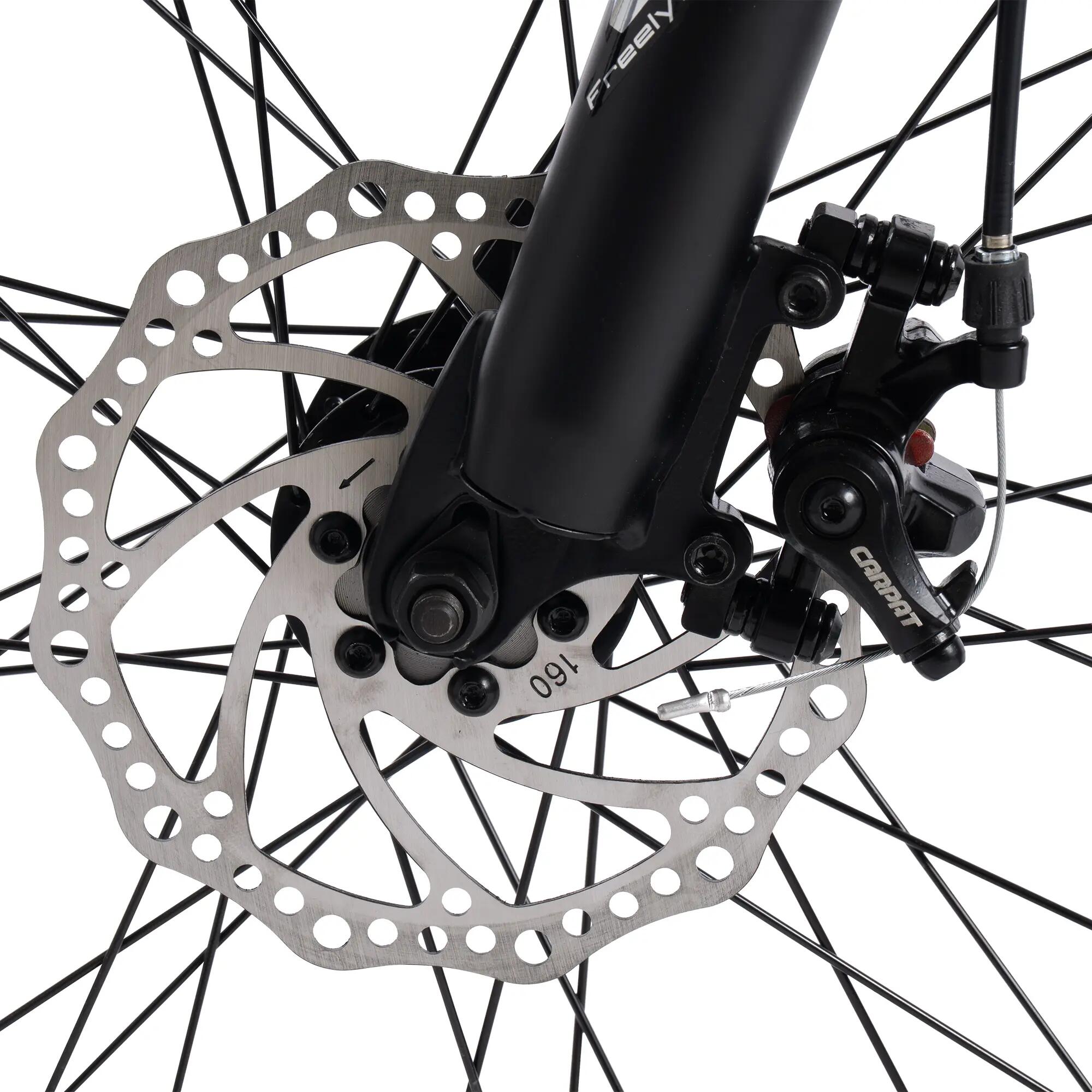 Bicicletă MTB cu suspensie integrala Challenge 21v Negru/Gri 9/9