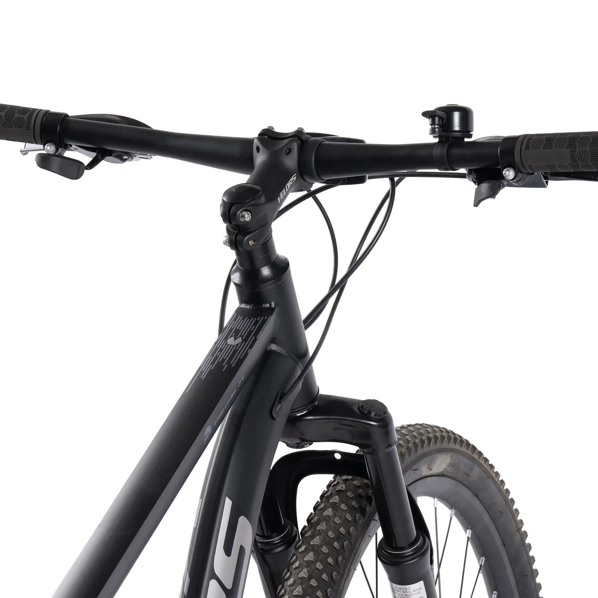 Bicicletă MTB cu suspensie integrala Challenge 21v Negru/Gri 5/9