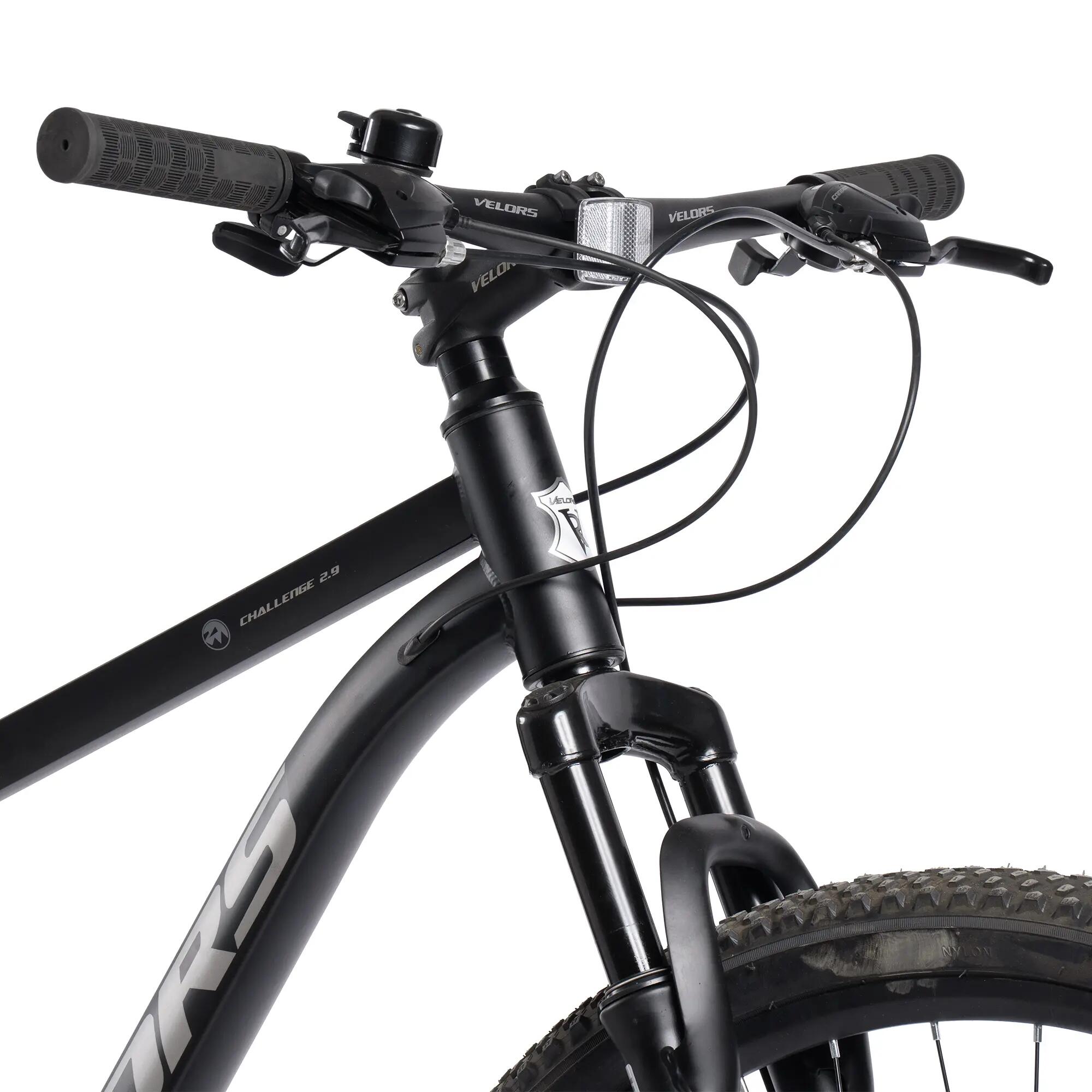 Bicicletă MTB cu suspensie integrala Challenge 21v Negru/Gri 4/9