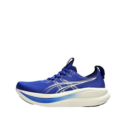 Zapatillas de correr ASICS Gel Nimbus 28 Azul Prusiano/Cream
