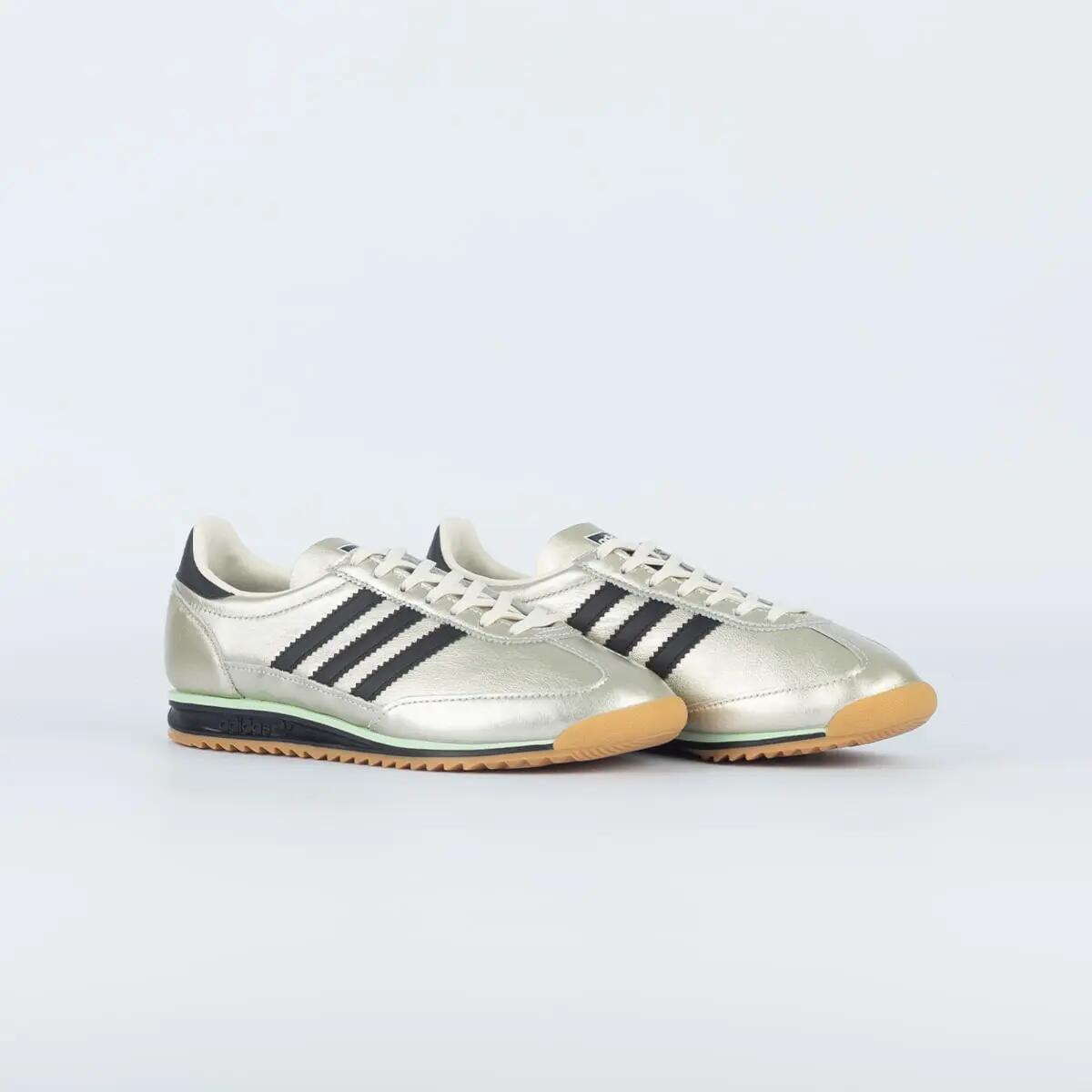Zapatos Adidas SL72 OG Mujer Cuero Metálico 3/6
