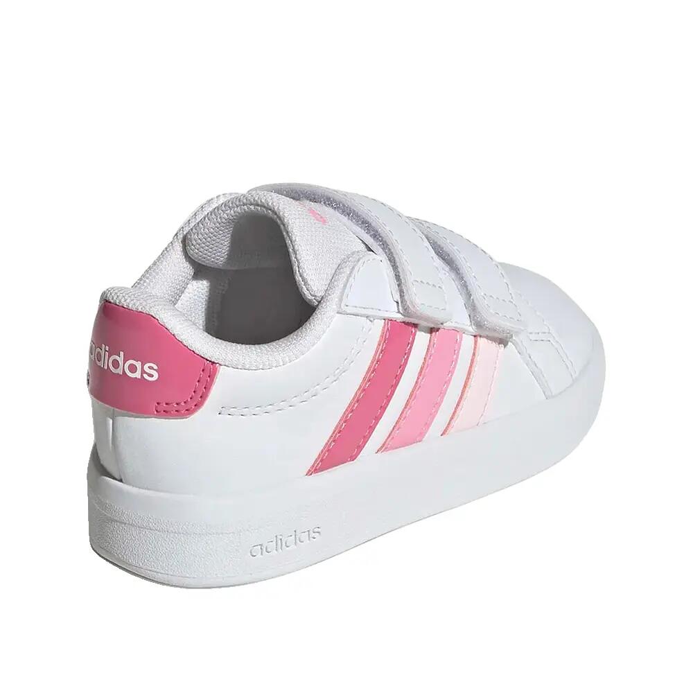Adidas Grand Court 3.0 CF Wit/Roze 4/6