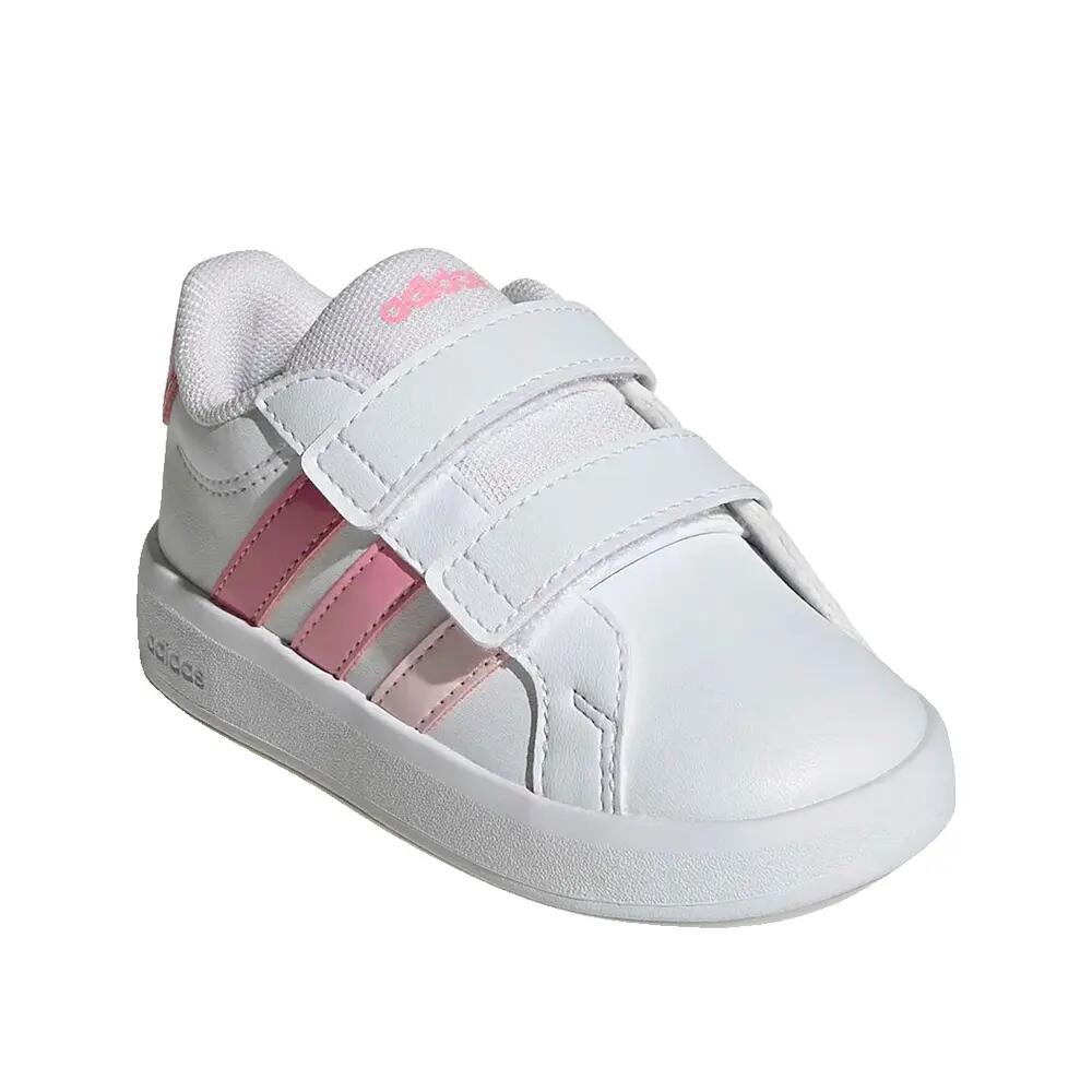 Adidas Grand Court 3.0 CF Wit/Roze 2/6