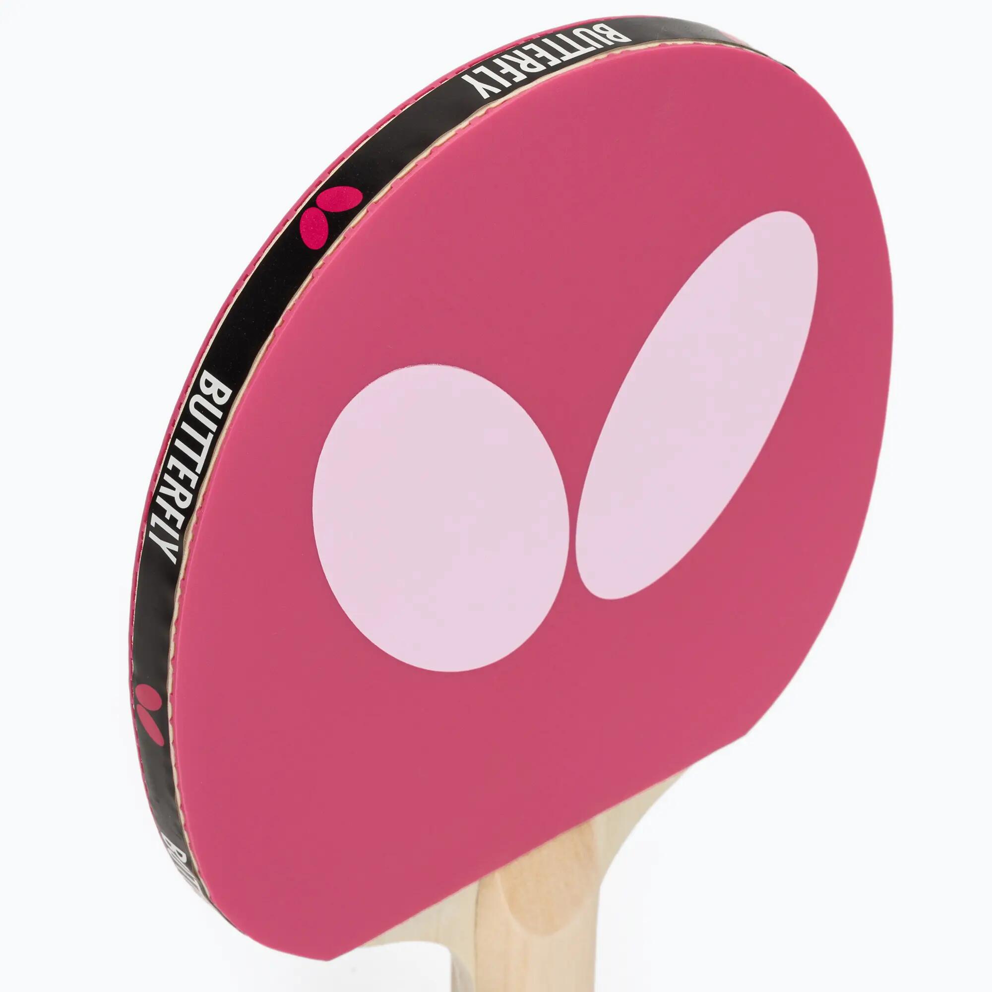 BUTTERFLY LOGO RACKET pink 6/7