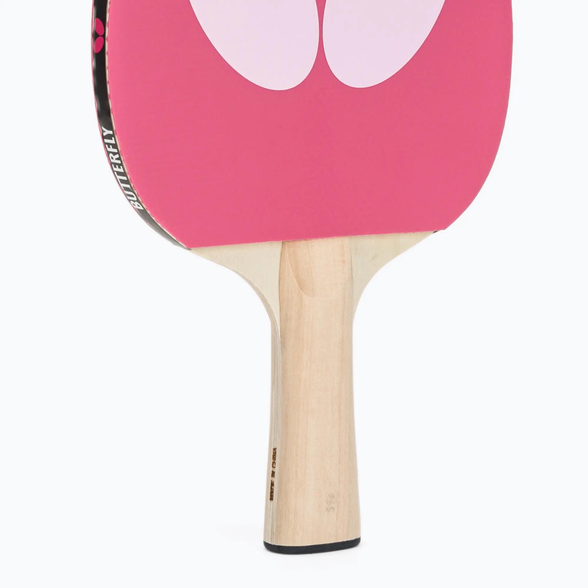 BUTTERFLY LOGO RACKET pink 5/7