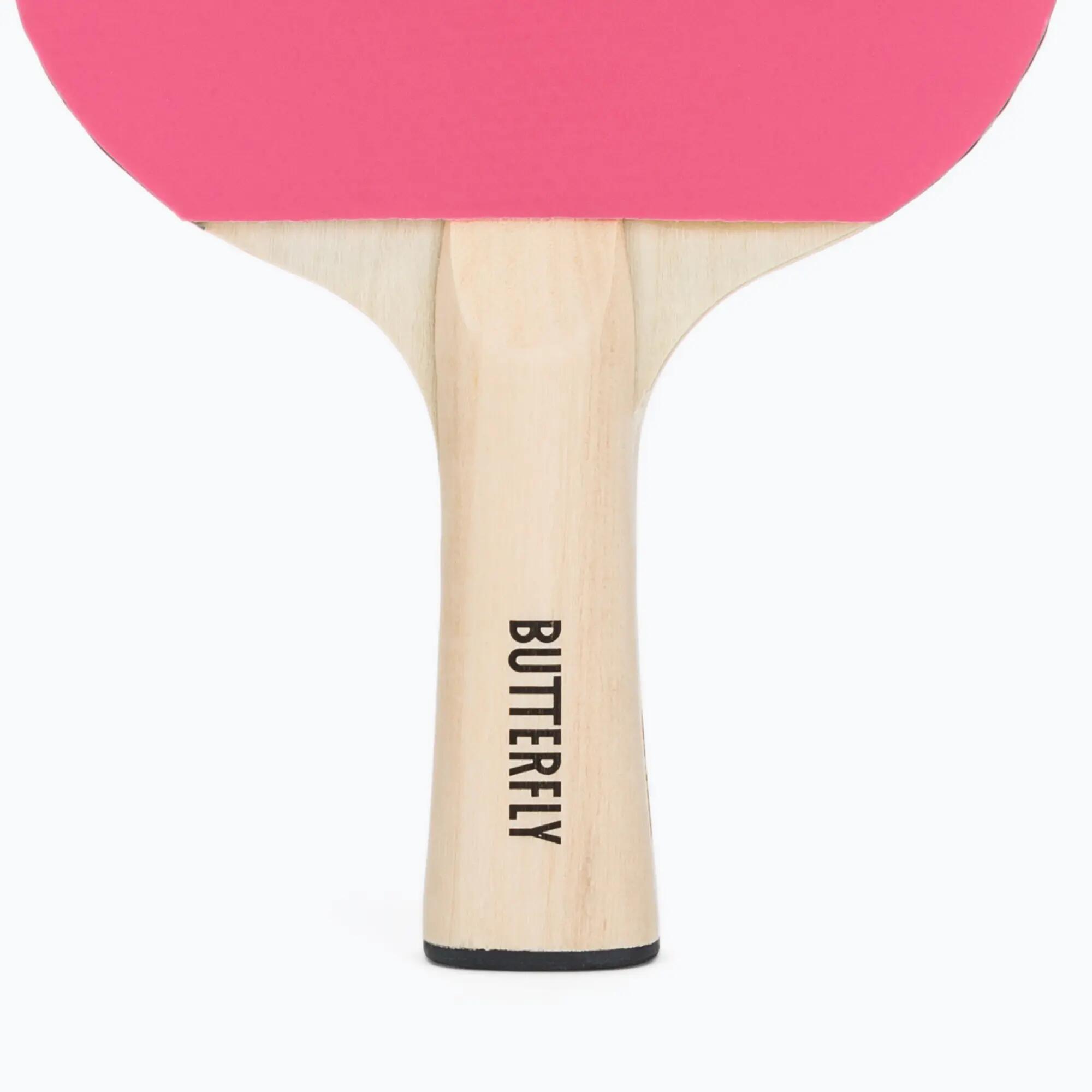 BUTTERFLY LOGO RACKET pink 4/7