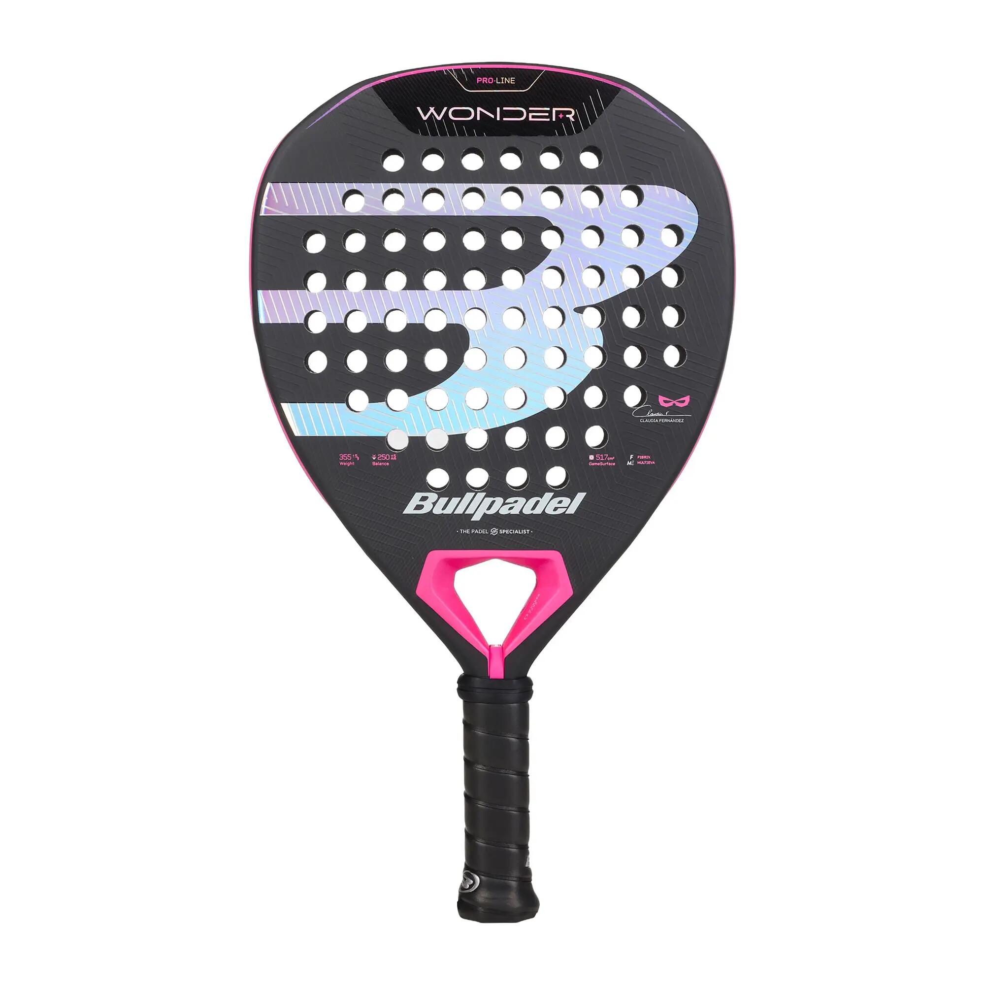 Pala de pádel mujer Bullpadel Wonder 2027 Claudia Fernández 5/7