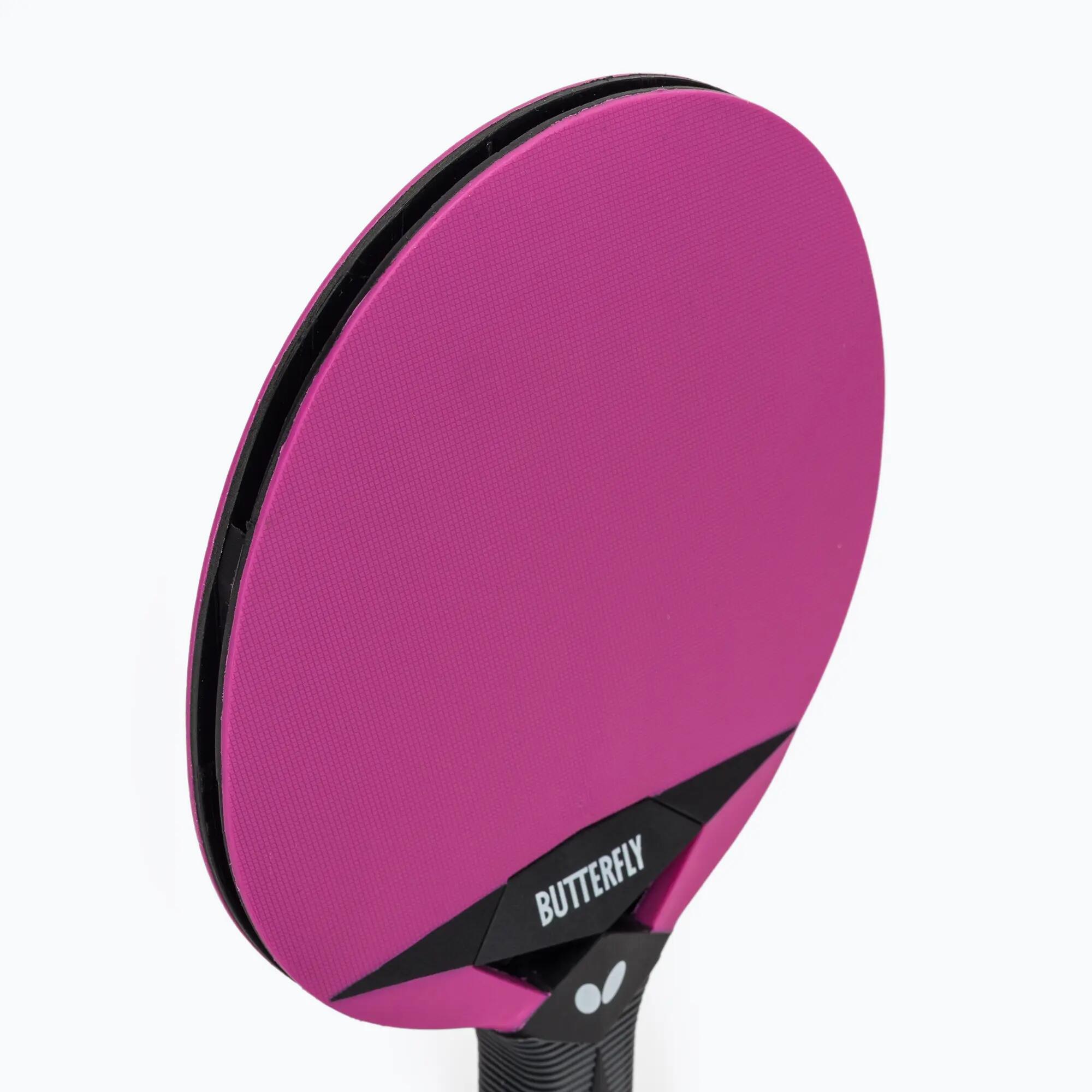 BUTTERFLY OUTDOOR RACKET magenta 6/7