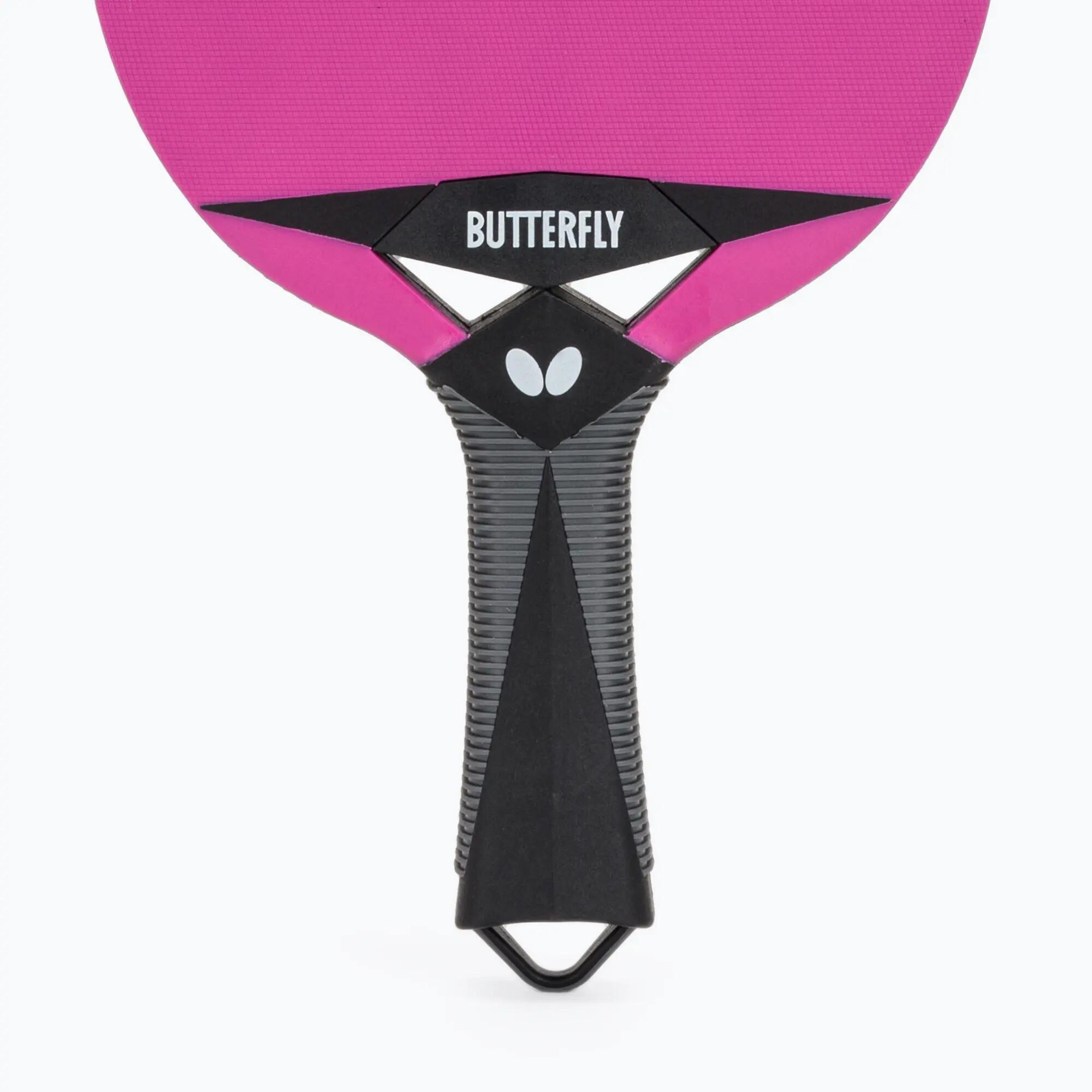 BUTTERFLY OUTDOOR RACKET magenta 4/7