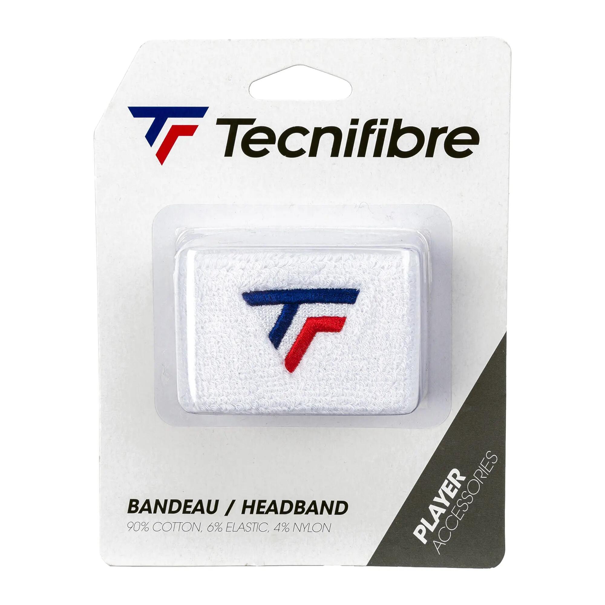Bandeau Tecnifibre Blanc 3/3
