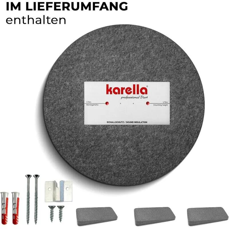 Karella Schallschutz Compact Ø45 cm Silencer für Steeldartboards 2/6