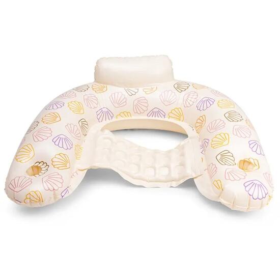 Swim Essentials Wasserhängematte Lounge Bunte Muscheln 108 x 90 cm