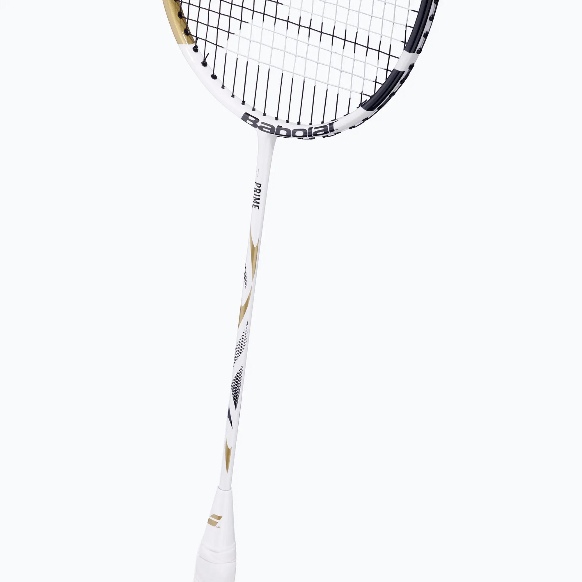 BABOLAT PRIME CARBON WEISS/GOLD 6/7