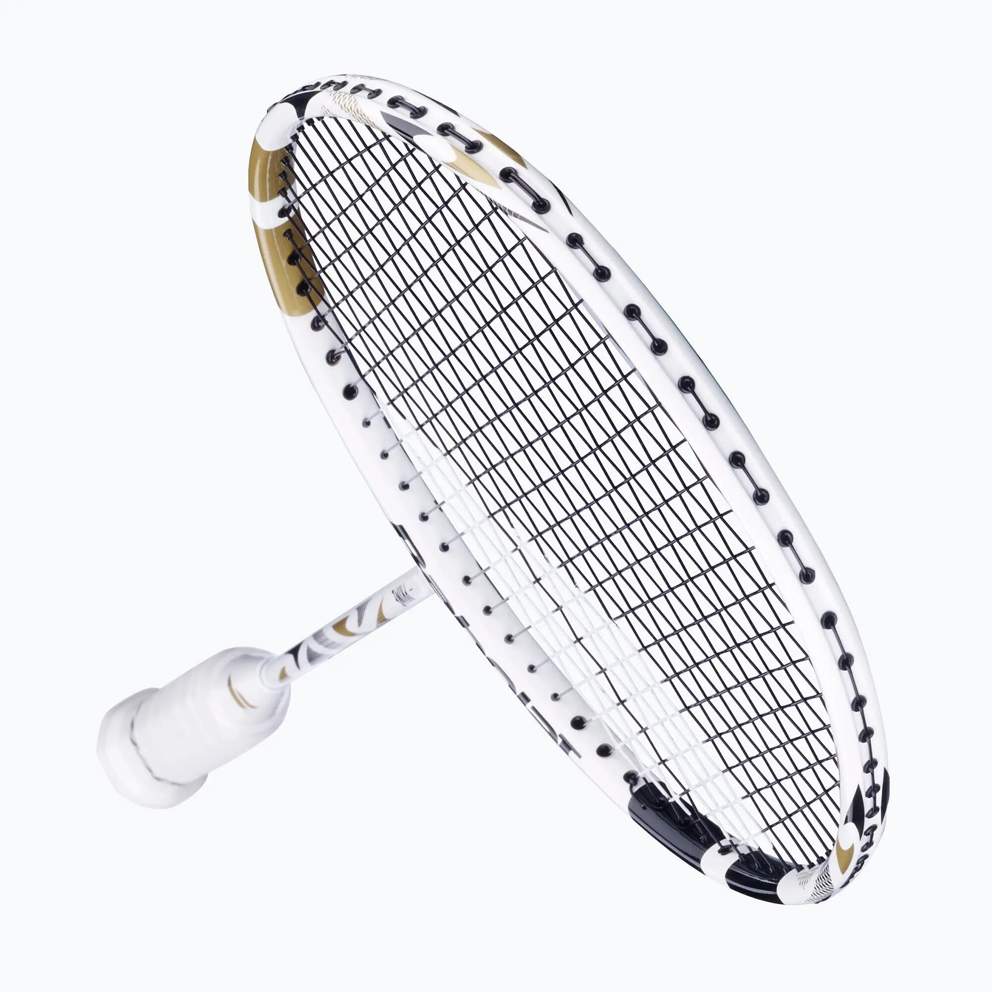 BABOLAT PRIME CARBON WEISS/GOLD 5/7