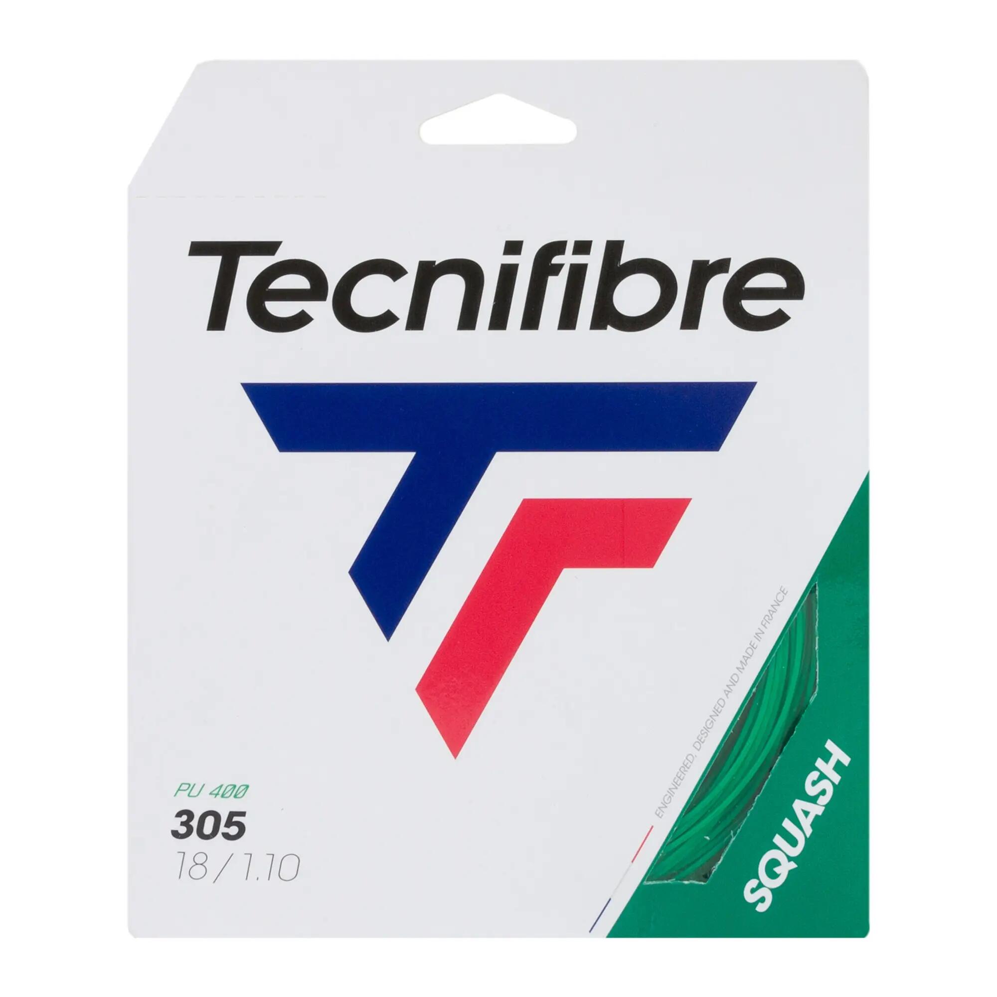 Cordage de squash Tecnifibre 305 Green - 18/1.11 3/3