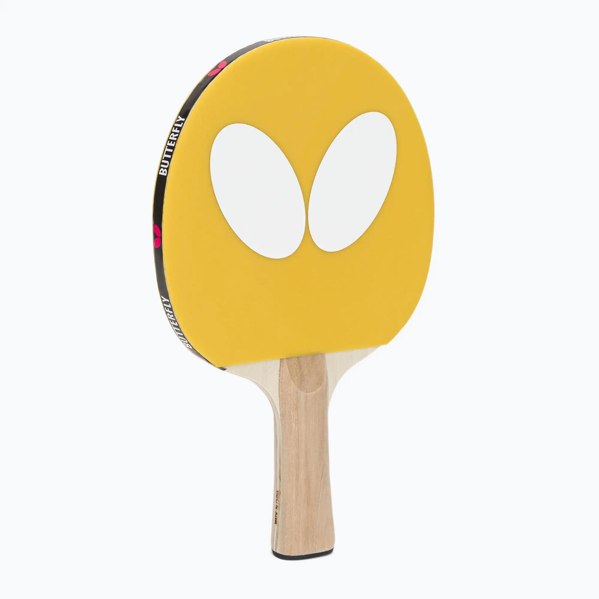 BUTTERFLY LOGO RACKET yellow 7/7
