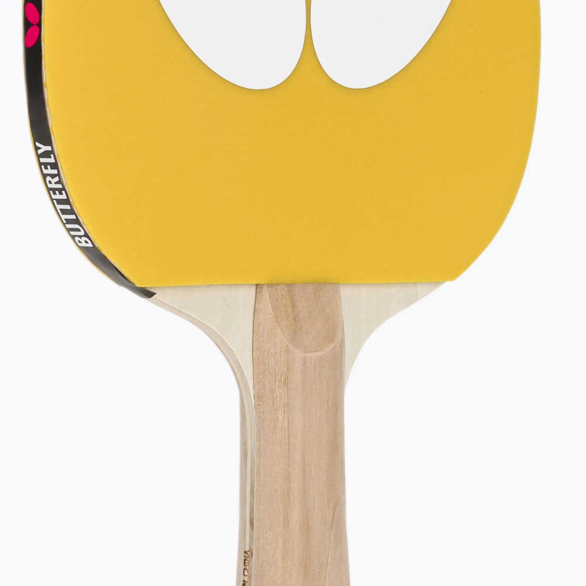 BUTTERFLY LOGO RACKET yellow 5/7