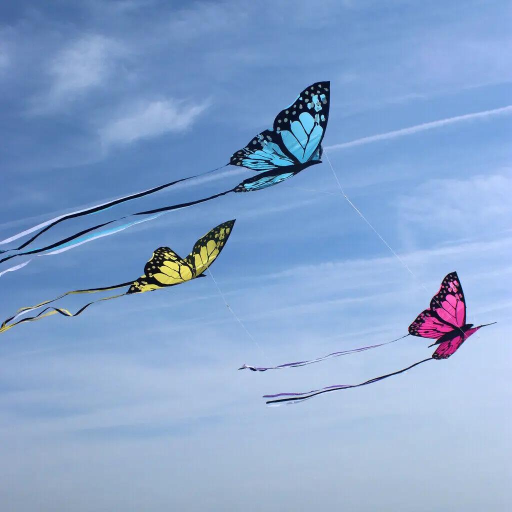 Cerf-volant pour enfants Wolkensturmer Bella Butterfly Blue 1165 Bleu 80 x 80 cm 9/10