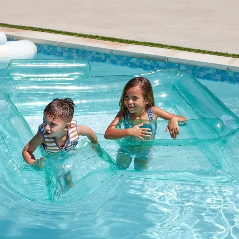 Swim Essentials Family Water Hammock - Green - Pure Tones 3/3