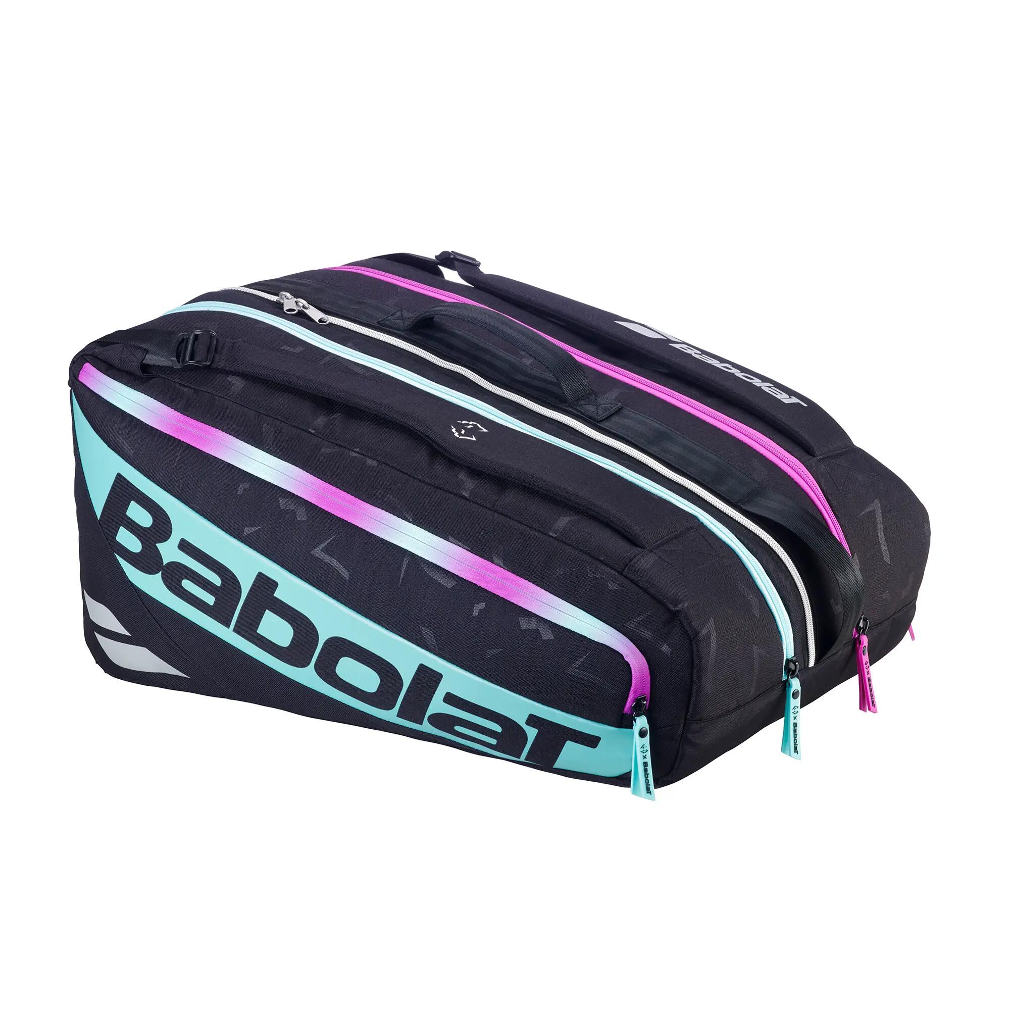 Borsa Da Padel Babolat Rh Propadel Juan Lebron Nero/lilla/verde 7/7