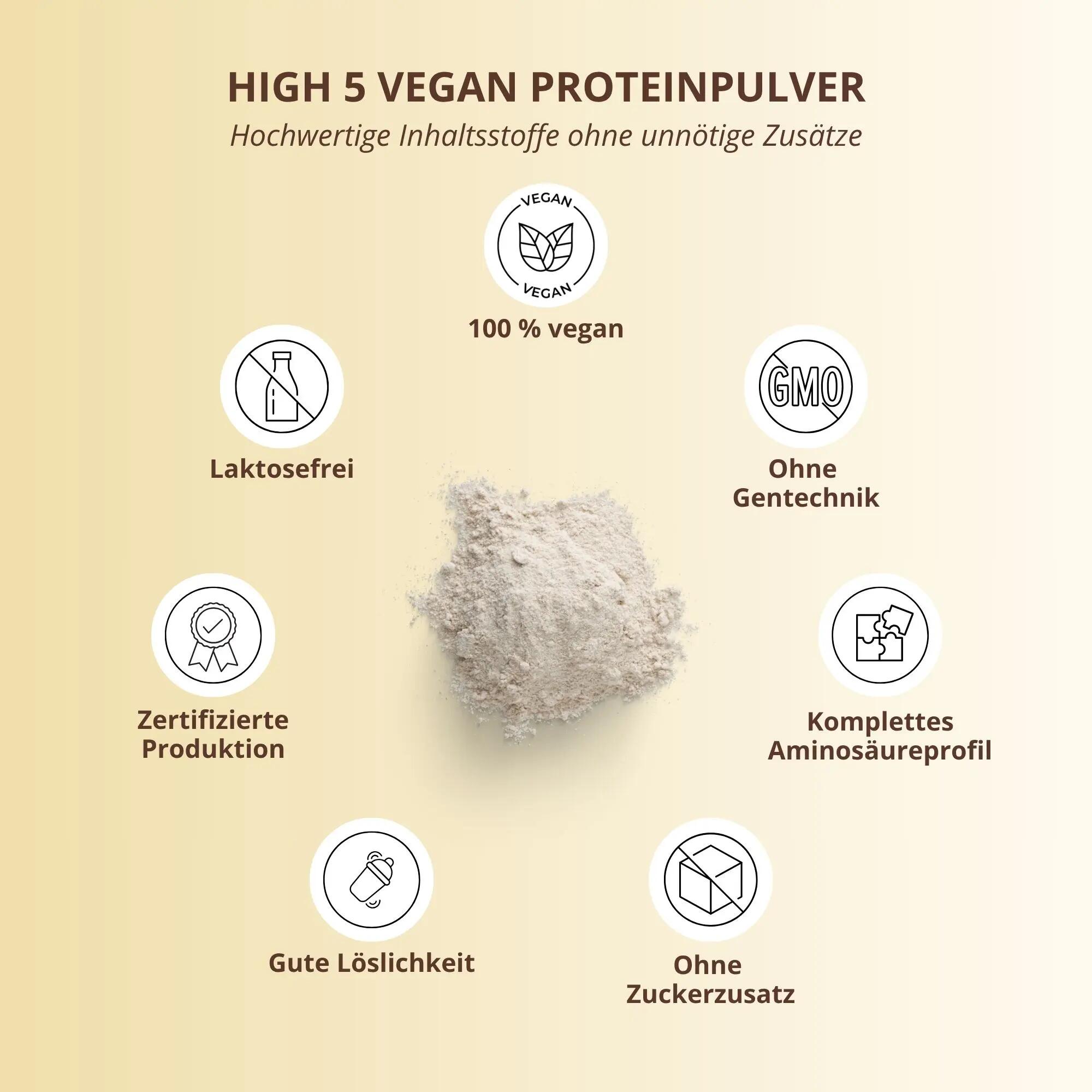 High 5 Protein 1000 g - Vaniglia 4/5