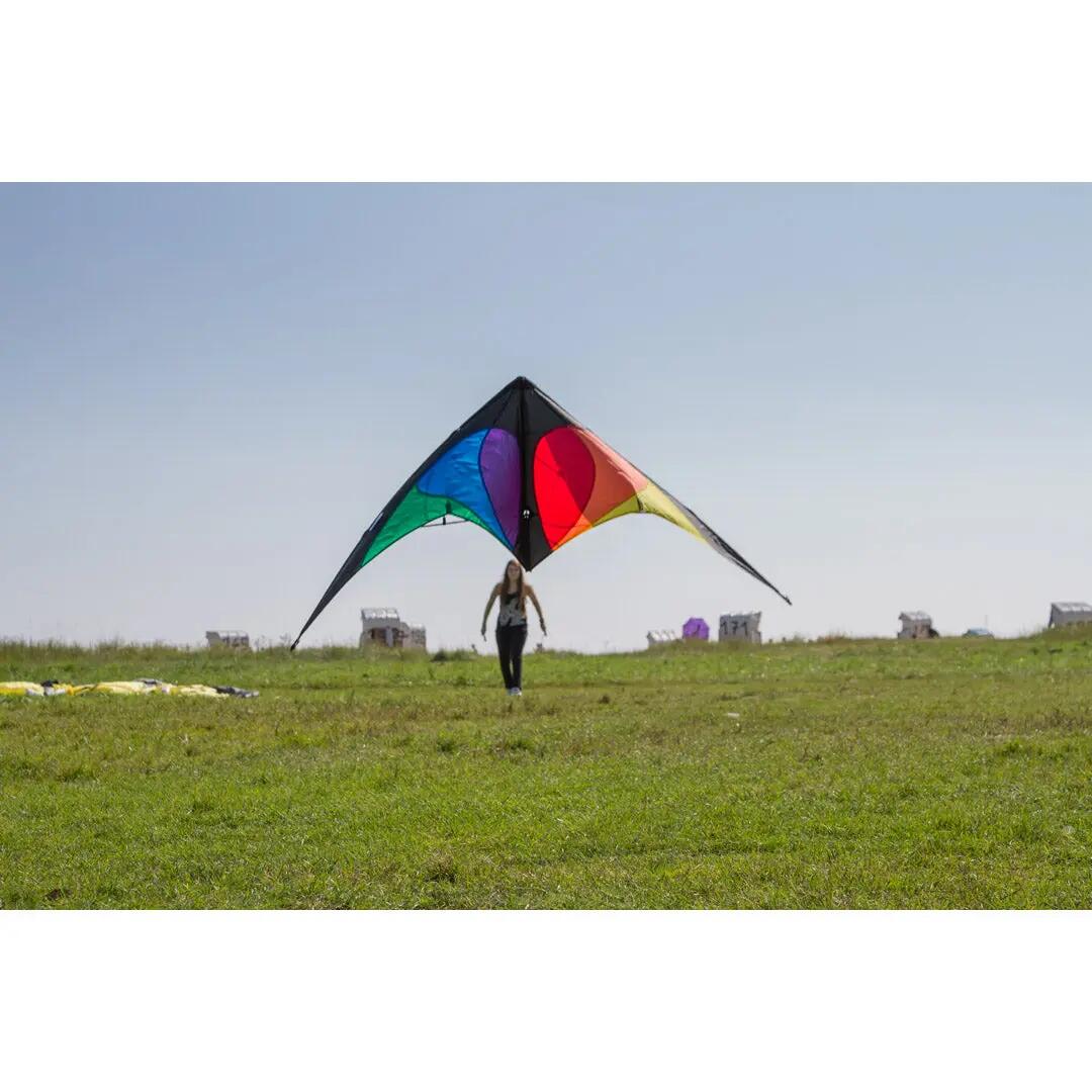 Cometa acrobática HQ Bebop Prism 112352 Rainbow 145 x 69 cm 8/10