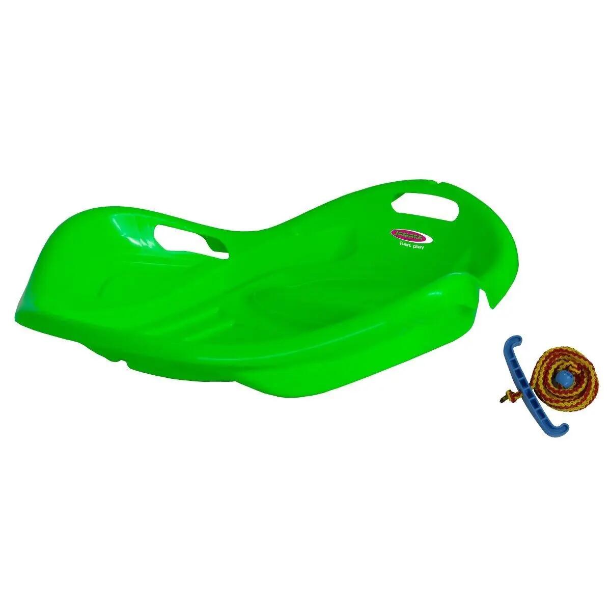 Luge - Sports d'hiver - Unisexe - Légère et robuste - Bob Speed - Verte 2/6