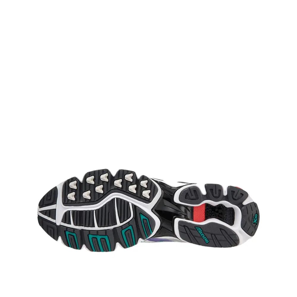 Zapatillas  Wave Rider 10 White Silver Teal Purple 4/4