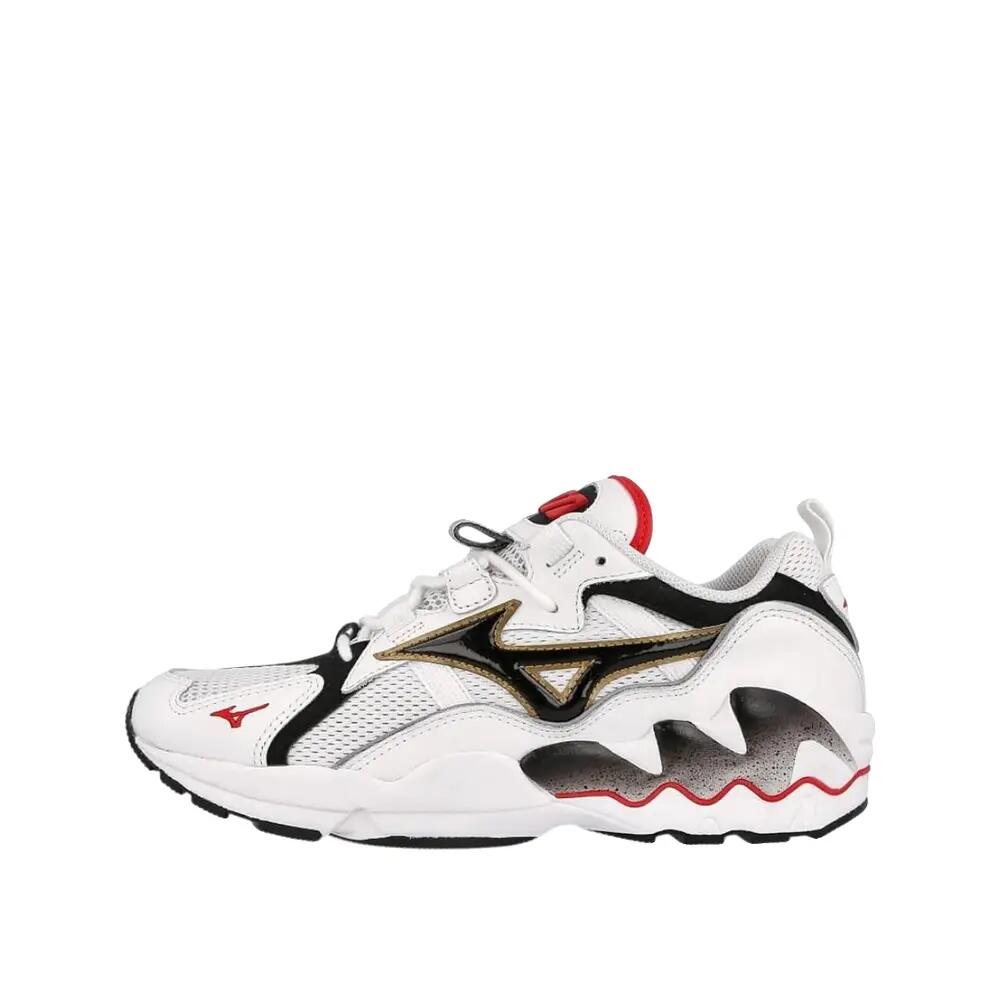 Zapatillas Mizuno Wave Rider 1 OG Blanco/Negro/Rojo 2/3