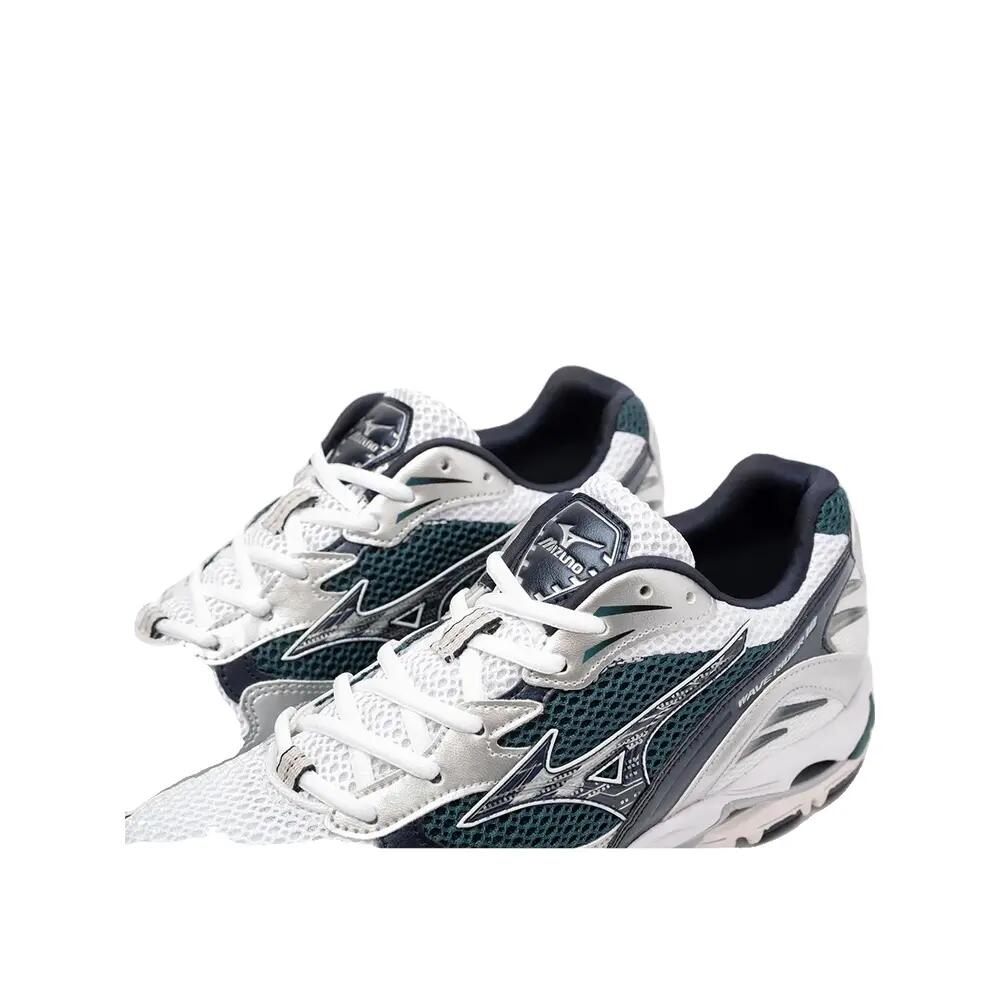 Buty Mizuno Wave Rider 10 Białe/Niebieskie Baritone/Teal Profond 6/8