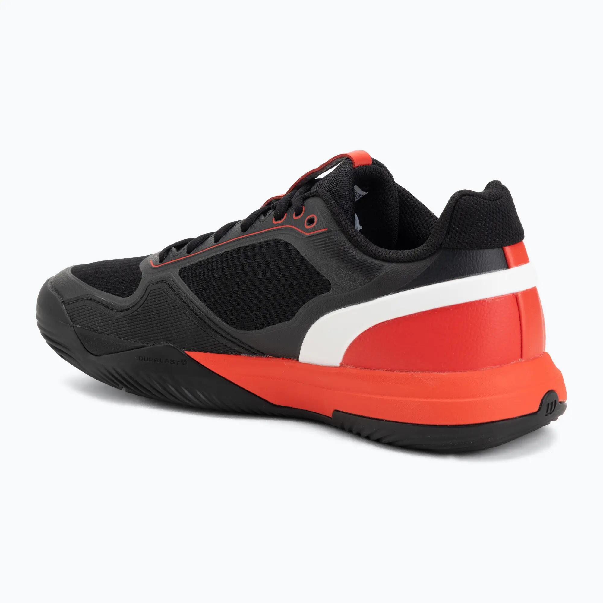 Sapatilhas de padel Wilson Rush Pro 5 Black/Infravermelho/Branco 2026 3/7