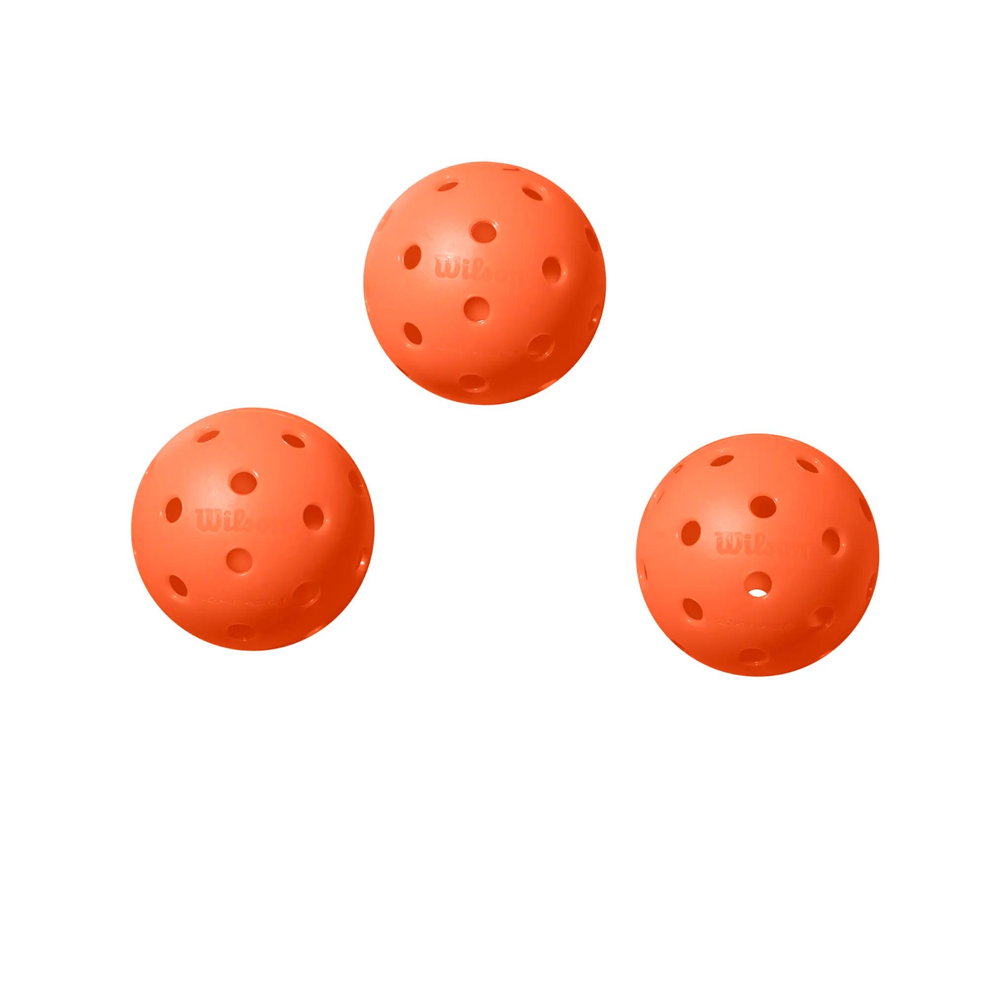 Piłki do picketball Wilson TRU 32 Indoor Pickleball 3B 3 5/5