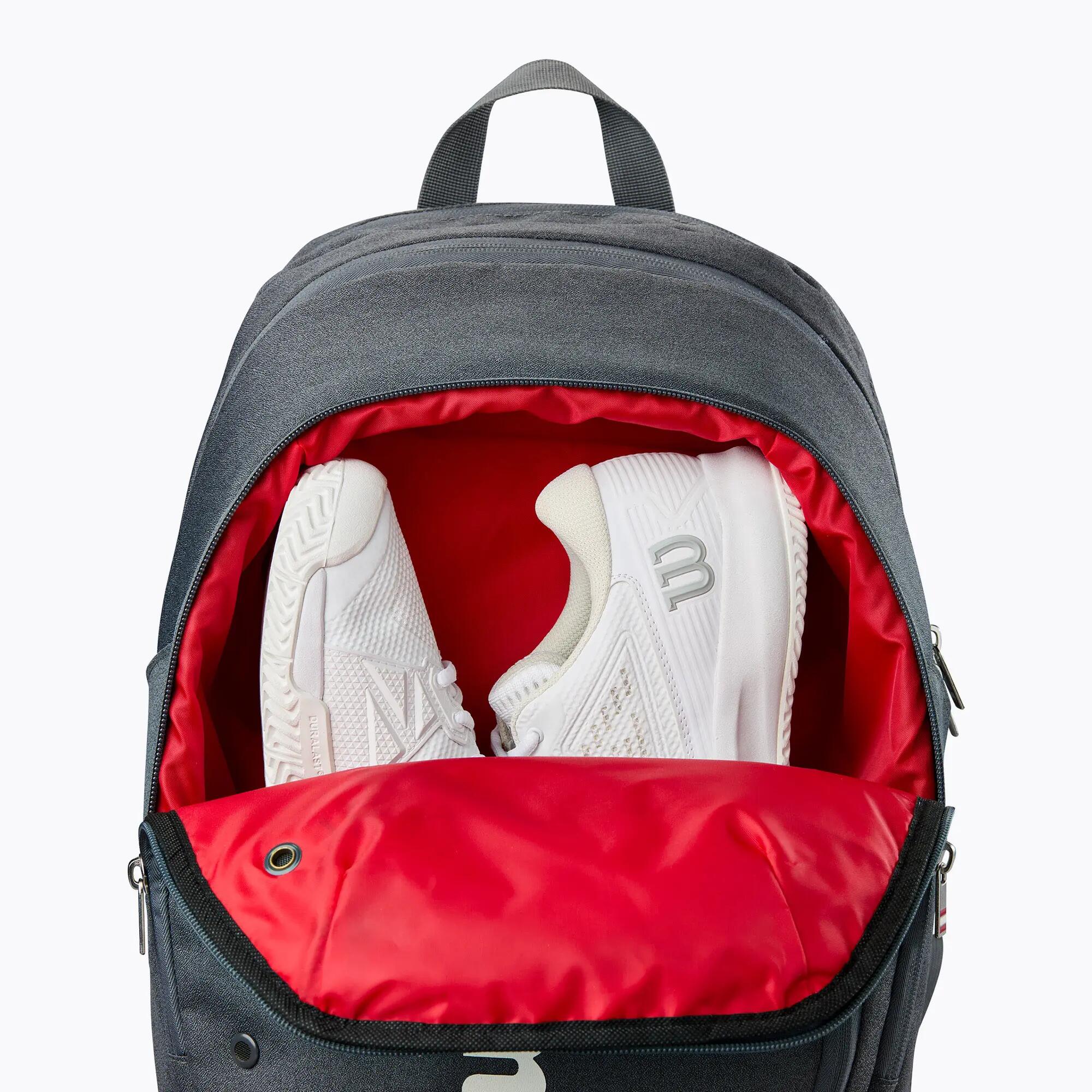 Mochila Wilson Tour Negro Blanco 7/7