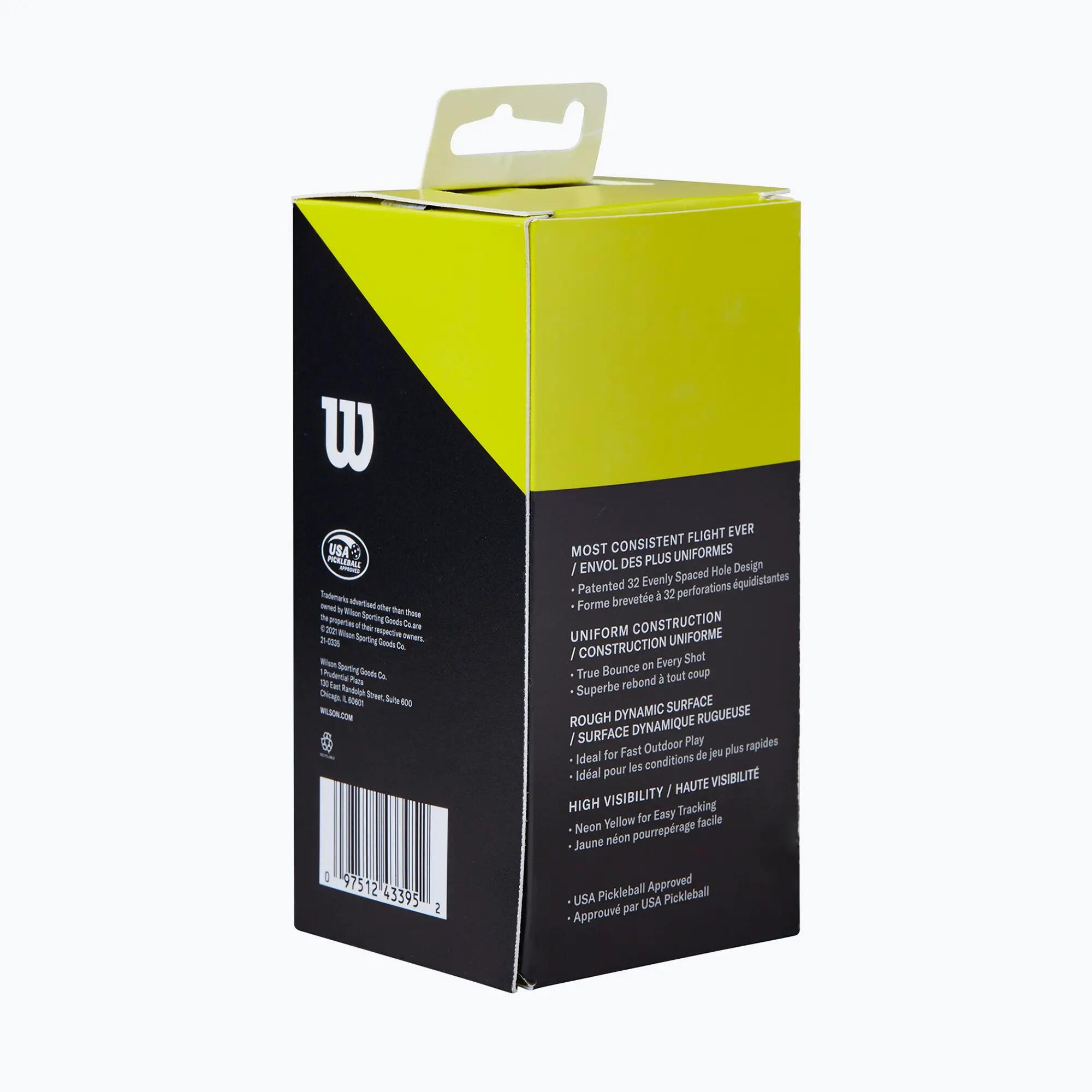 Piłki do pickleball Wilson Tru 32 2 szt 5/7