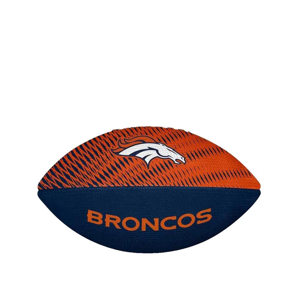 Wilson NFL Team Tailgate Football Junior Team Broncos 3/3