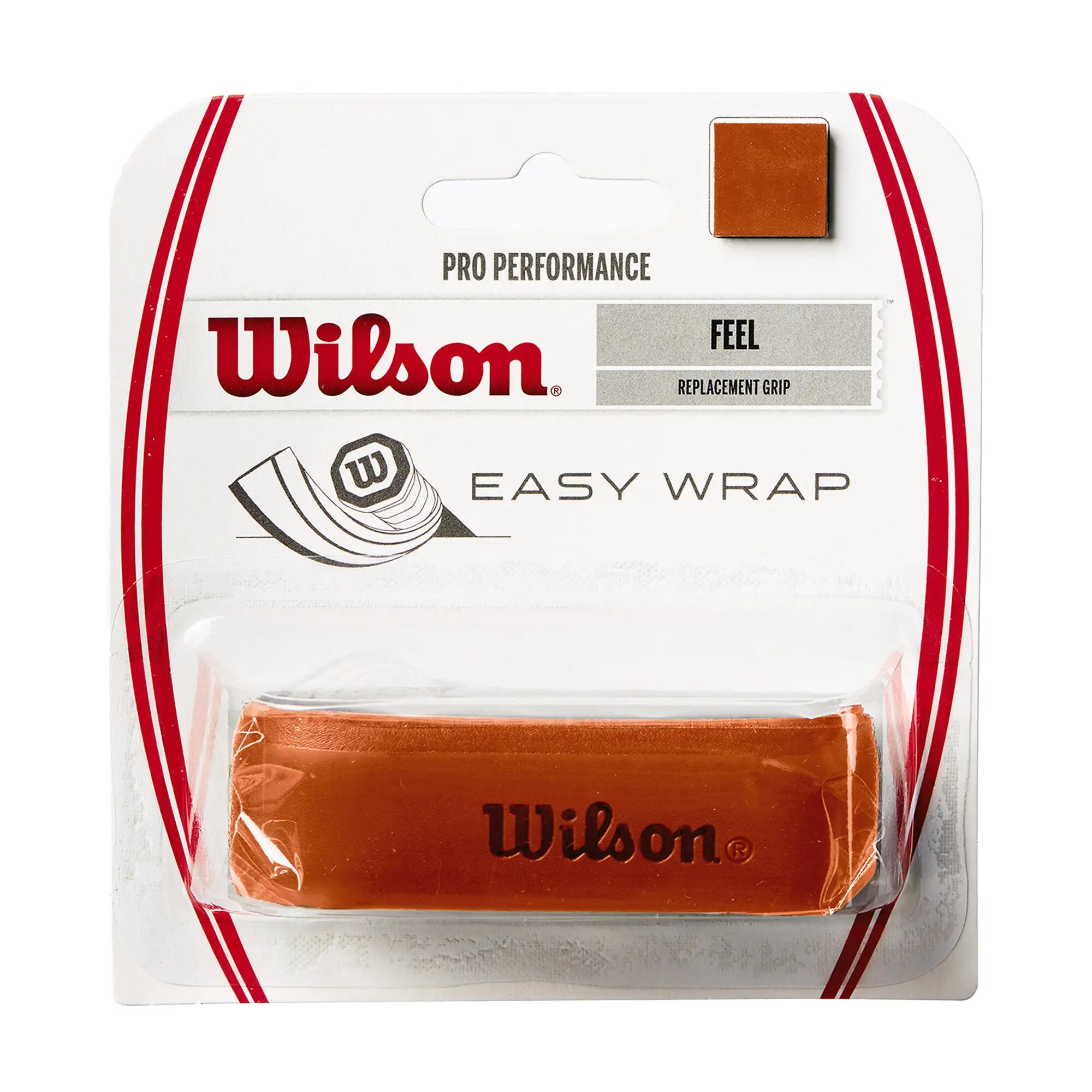 Owijka bazowa do rakiety tenisowej Wilson Pro Performance Grip Brown 1 szt 3/3