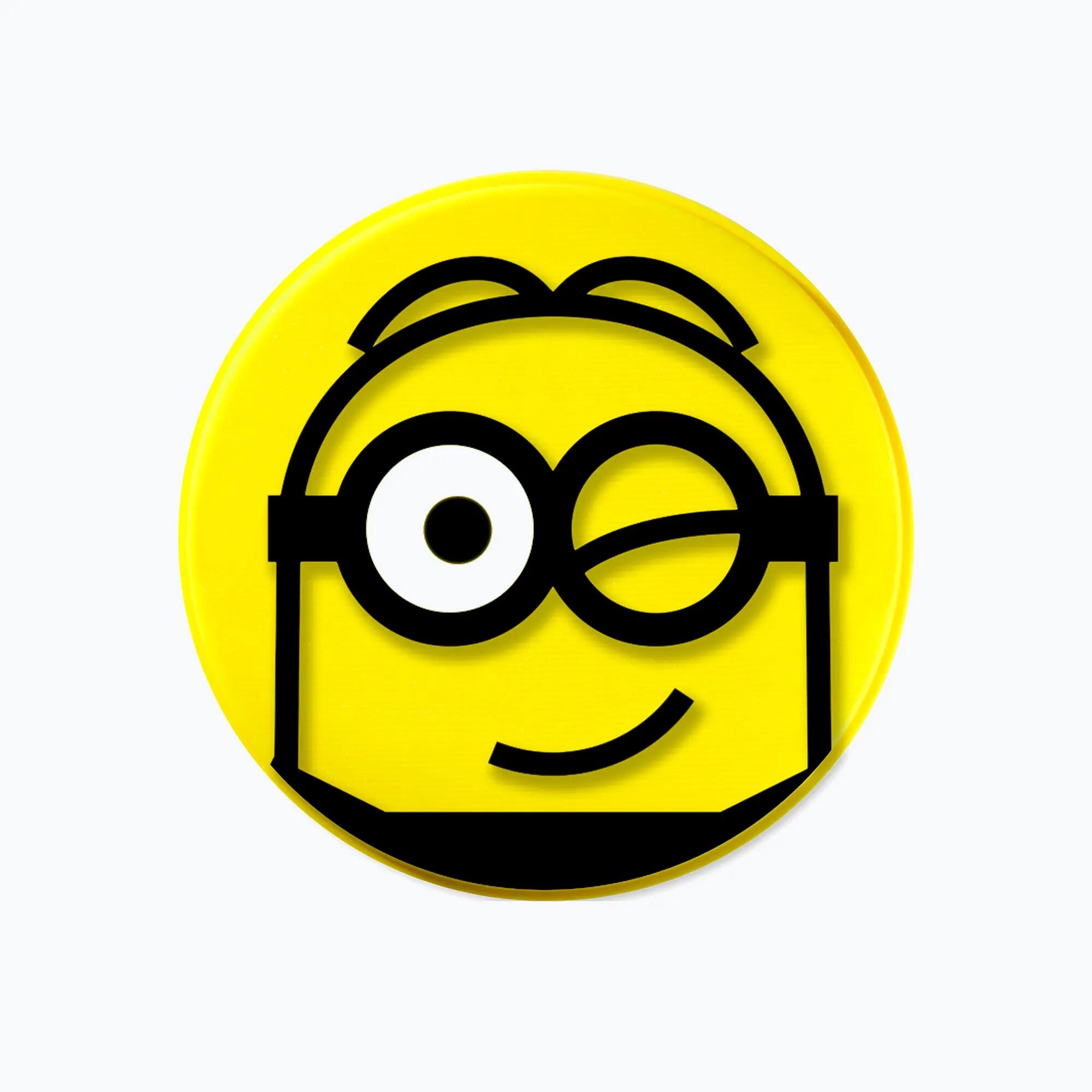 Vibrastop do rakiety tenisowej Wilson MINIONS 2.0 DAMPENER BOX 50 szt. 6/7