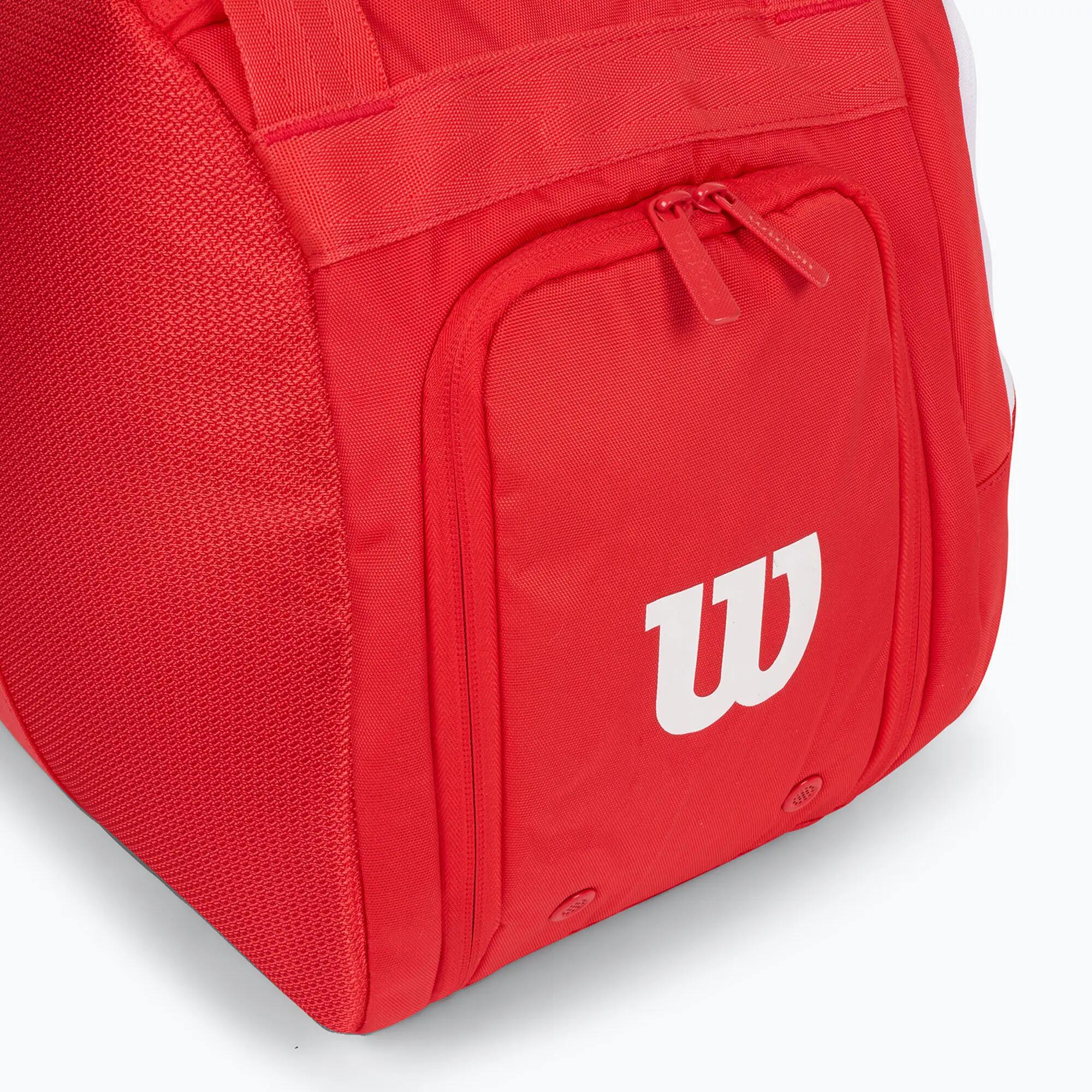 Torba tenisowa Wilson Super Tour Red Coaches Duffle czerwona 6/7