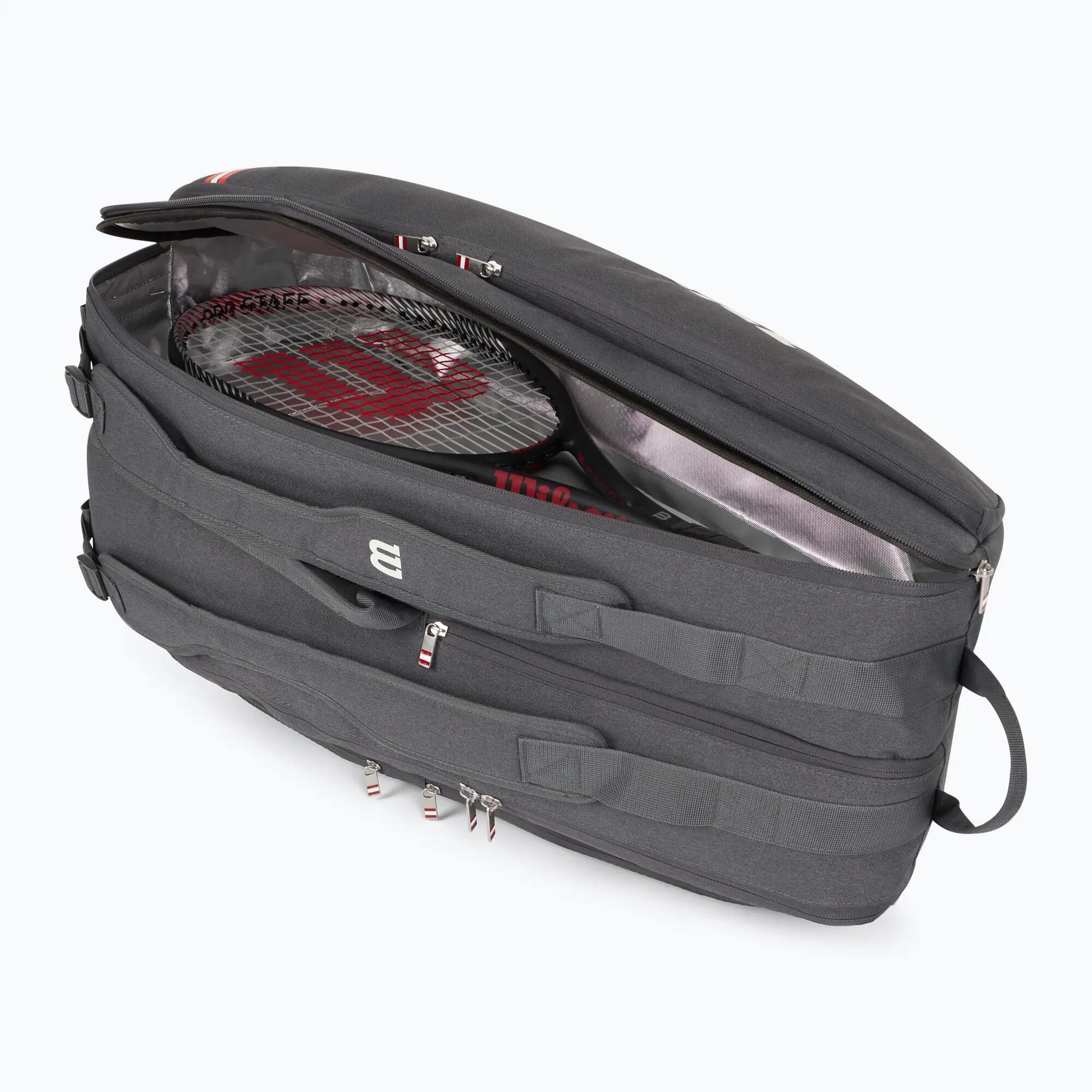 Torba tenisowa Wilson Tour Racket Bag x12 2025 black 6/7