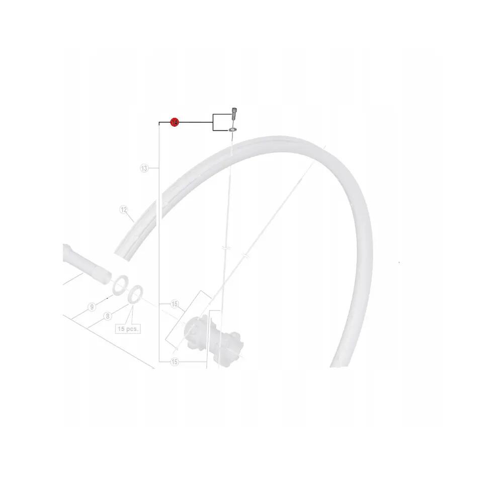 Nipple Shimano WH-M8000 Noir 4/4