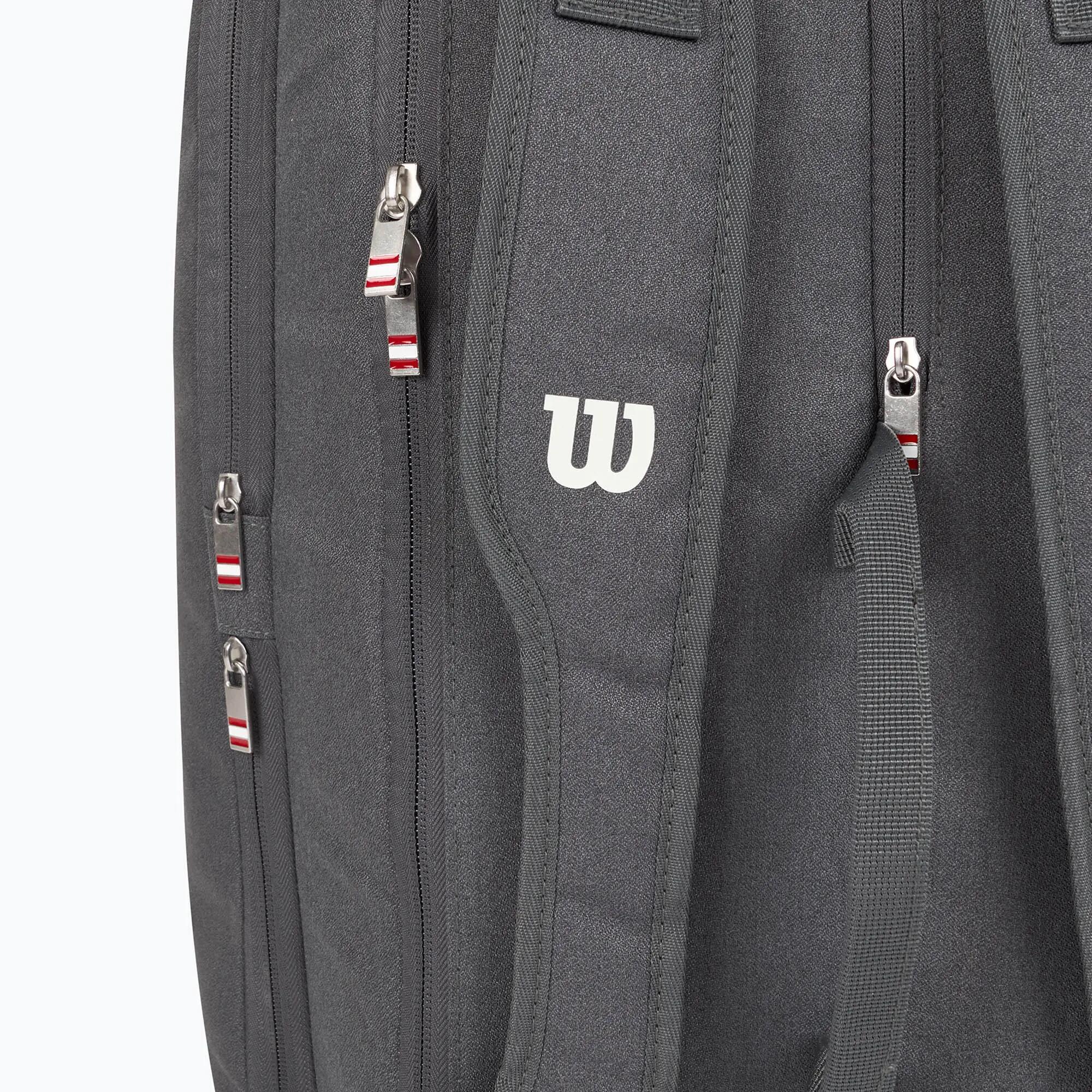 Torba tenisowa Wilson Tour Racket Bag x12 2025 black 5/7