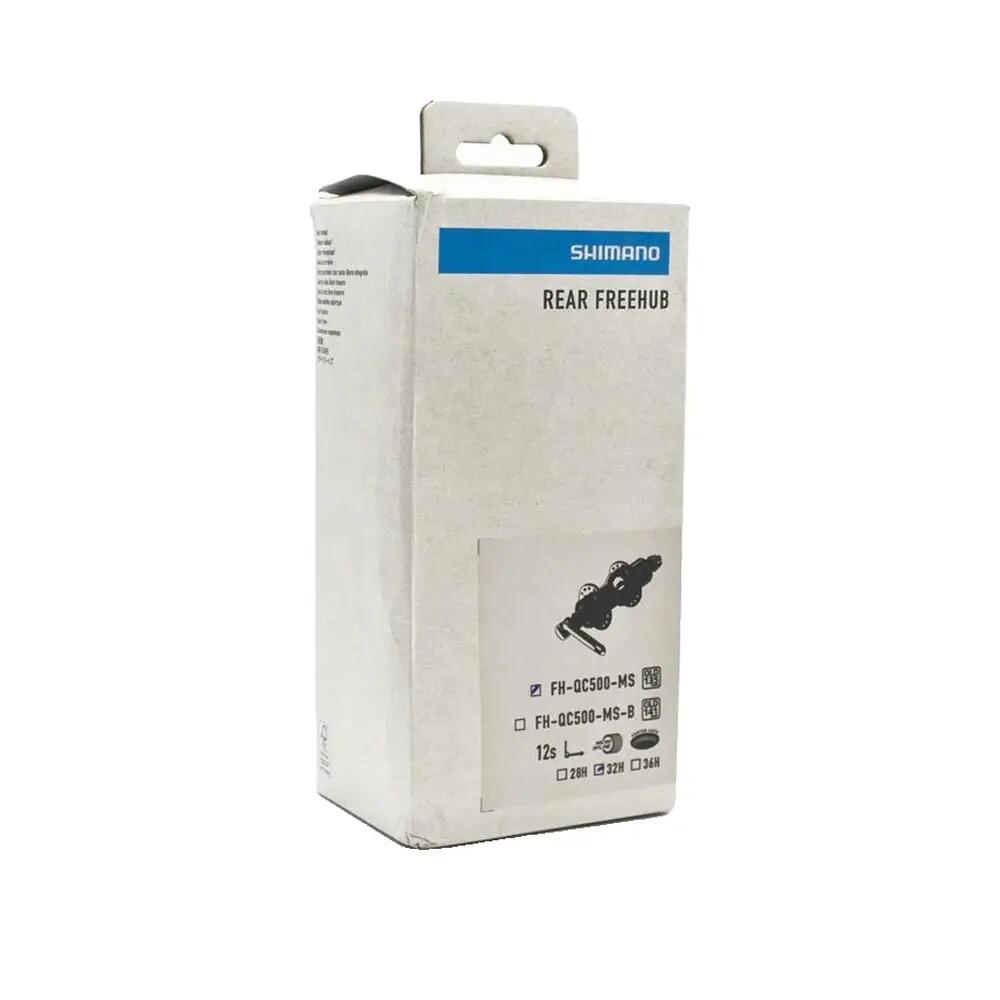 Tylna piasta tarczowa Shimano Micro splinecenter lock, pour blocage rapide avec 8/9